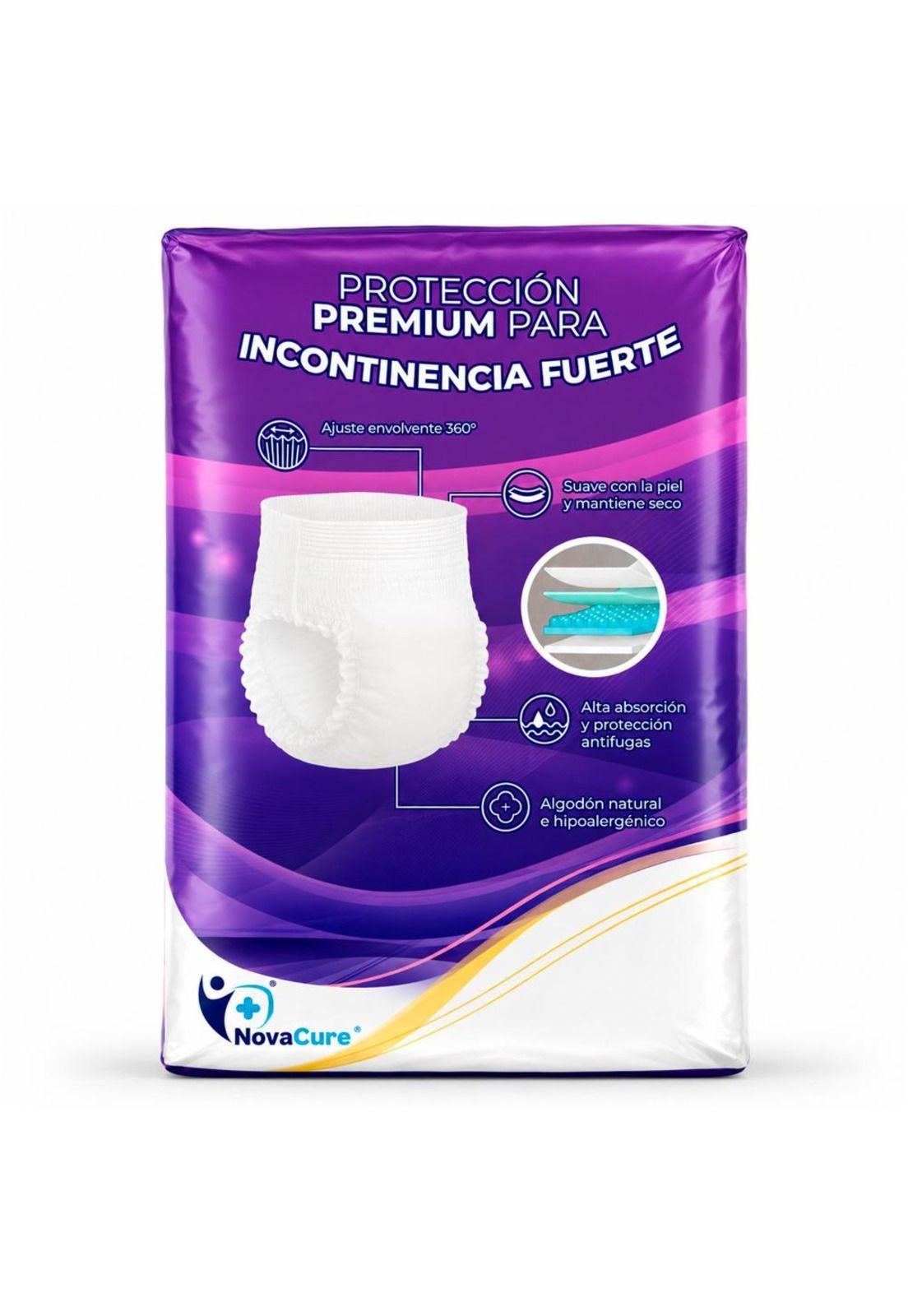 Pañales Adulto Pants Alta Absorción 20 Un Novacure-4