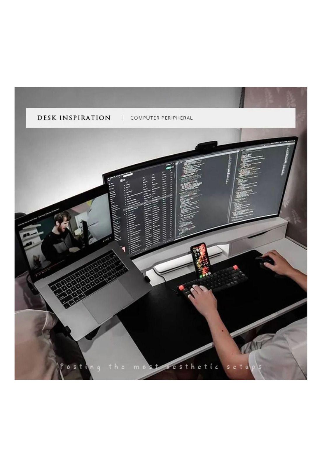 Soporte Monitor Y Notebook Brazo Articulado Escritorio-3
