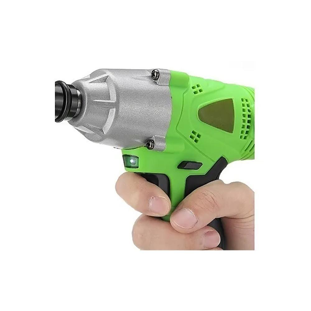 Llave Impacto Eléctrica Inalámbrica Bricolaje Destornillador-1