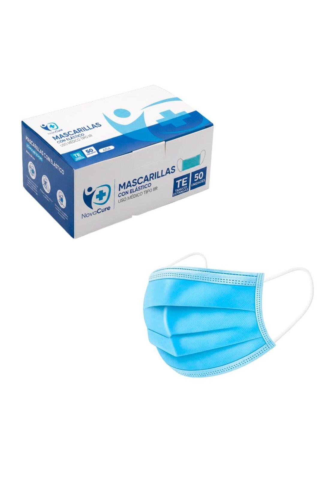 Mascarilla 3 pliegues grado Médico x 50 unidades-0
