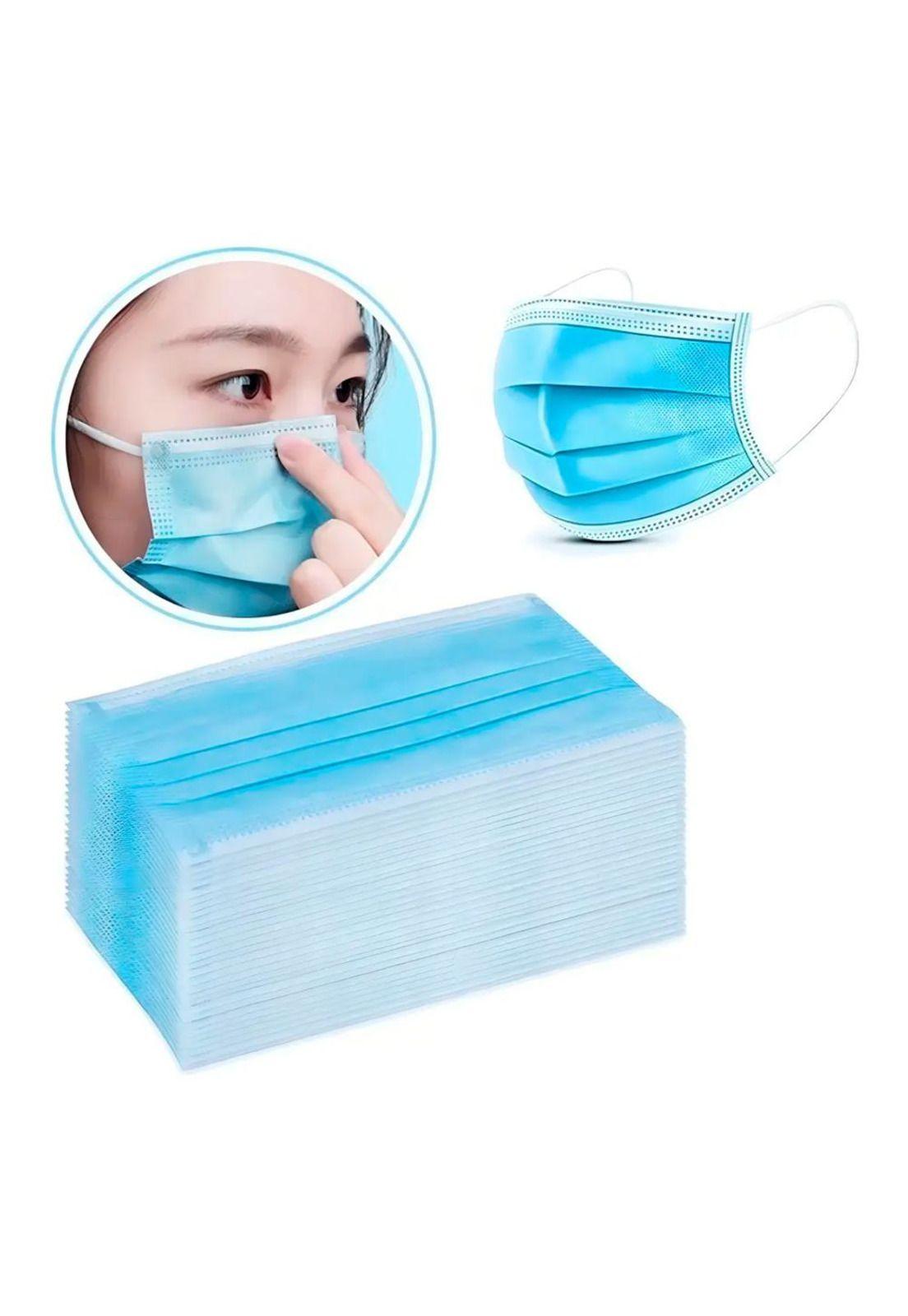 Mascarilla 3 pliegues grado Médico x 50 unidades-4
