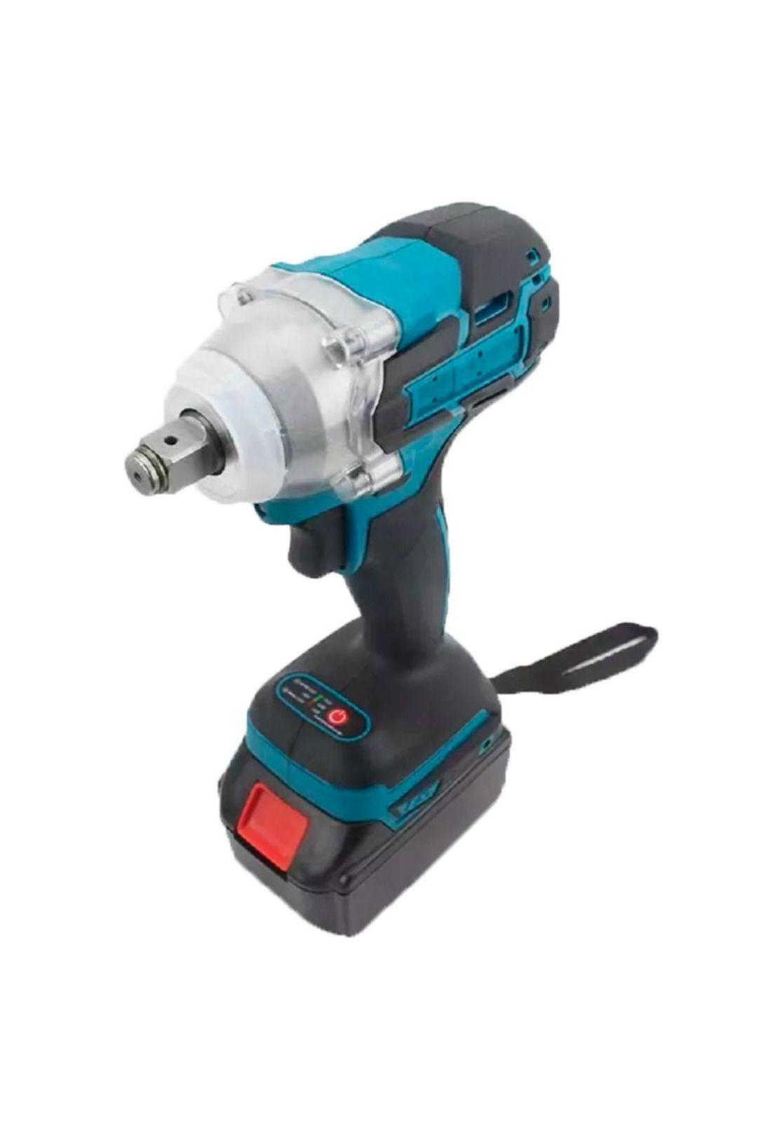 Llave De Impacto Eléctrica Taladro 88vf 2 Baterías-1