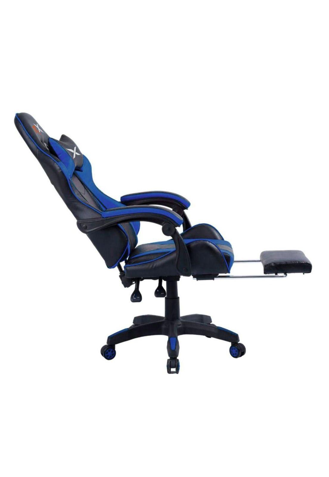 Silla Gamer Ergonómica Reclinable Con Reposapiés Videojuego Silla Gaming Computador Pc Profesional-5