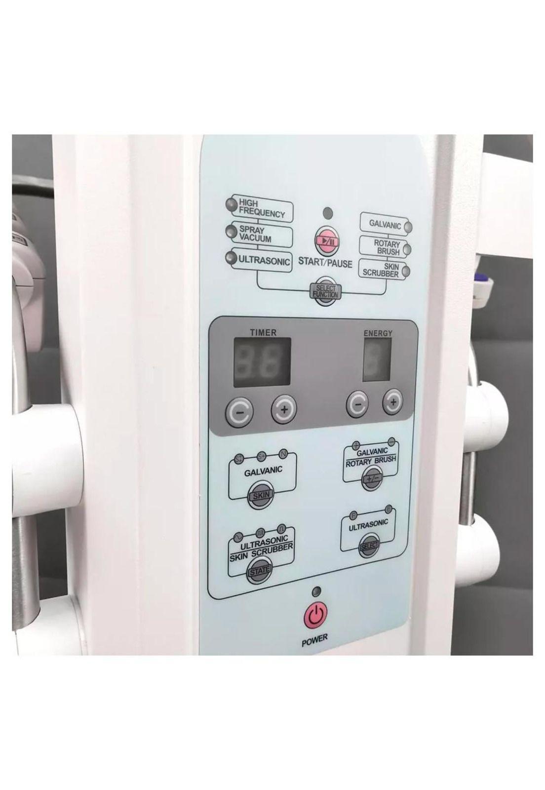 Robot Facial 10 en 1 + Vaporozono + Lámpara LED-5