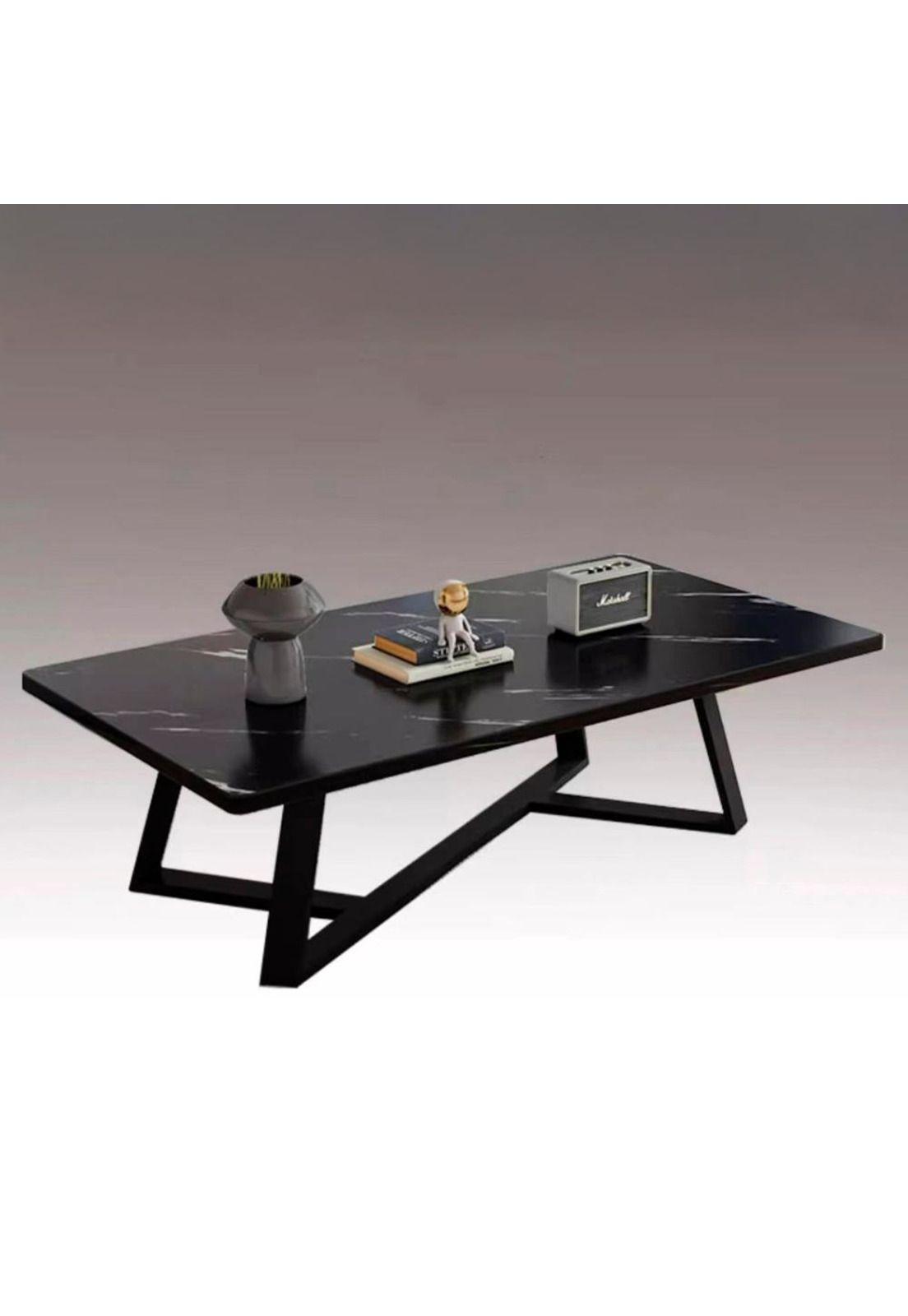 Mesa centro rectangular diseño Marmol ChicHome-2