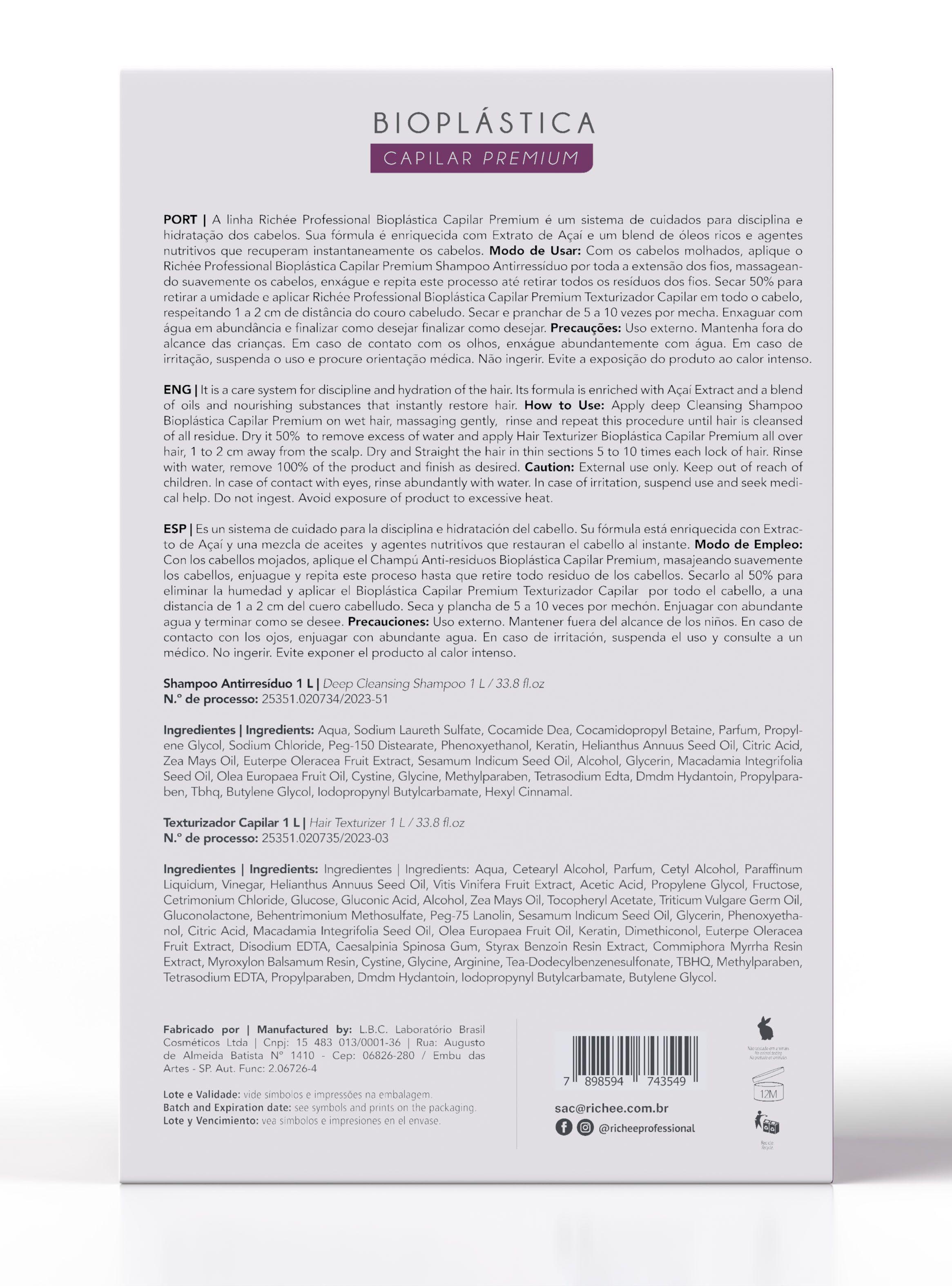 Alisado Bioplastica Premium 1 Litro-1