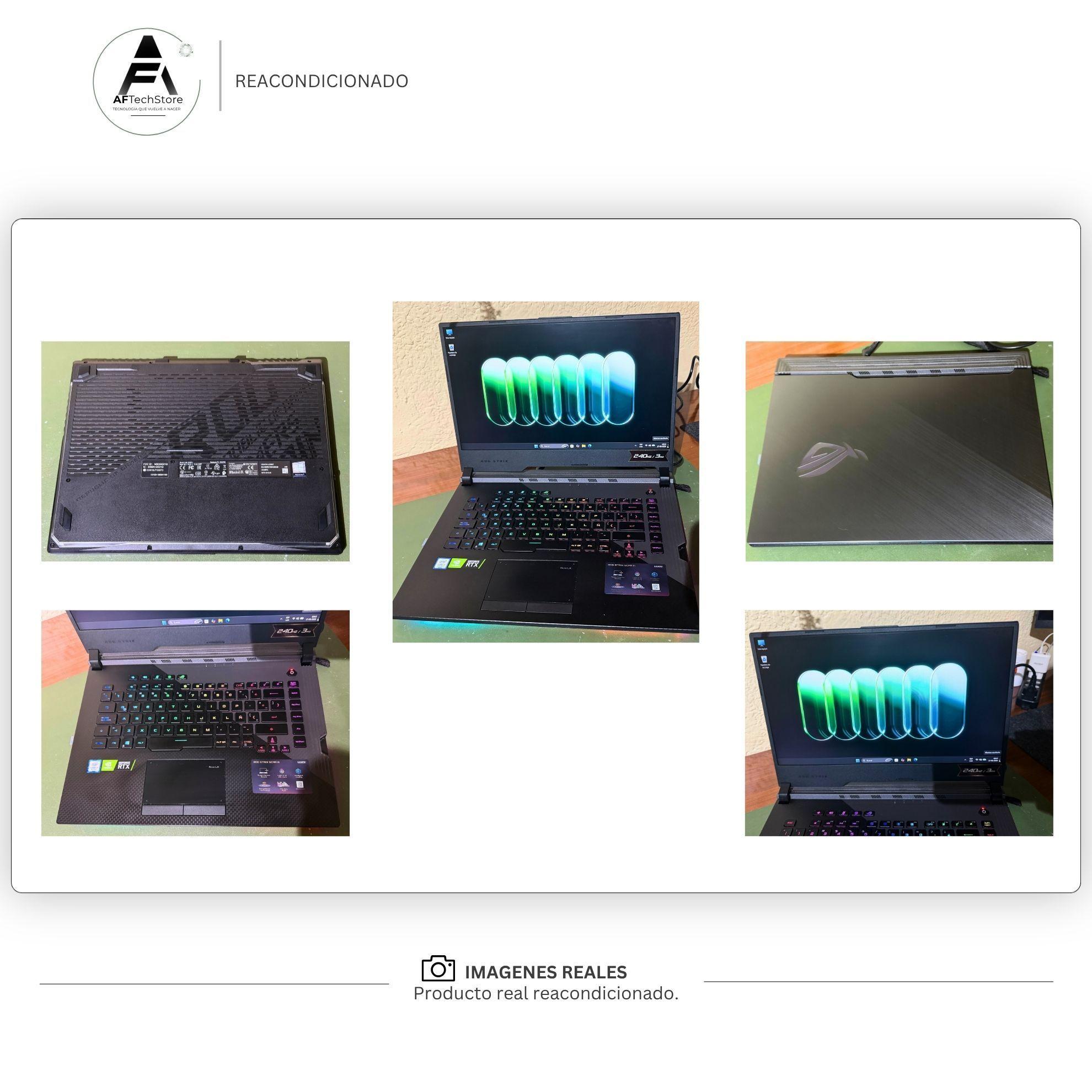 Notebook Asus Rog Strix Scar III I7 9750H 24GB 1TB RTX2070  Edición Exclusiva  Win Office Rea-5