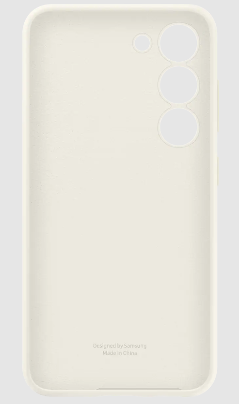SAMSUNG GALAXY S23 SILICONE CASE CREMA-1