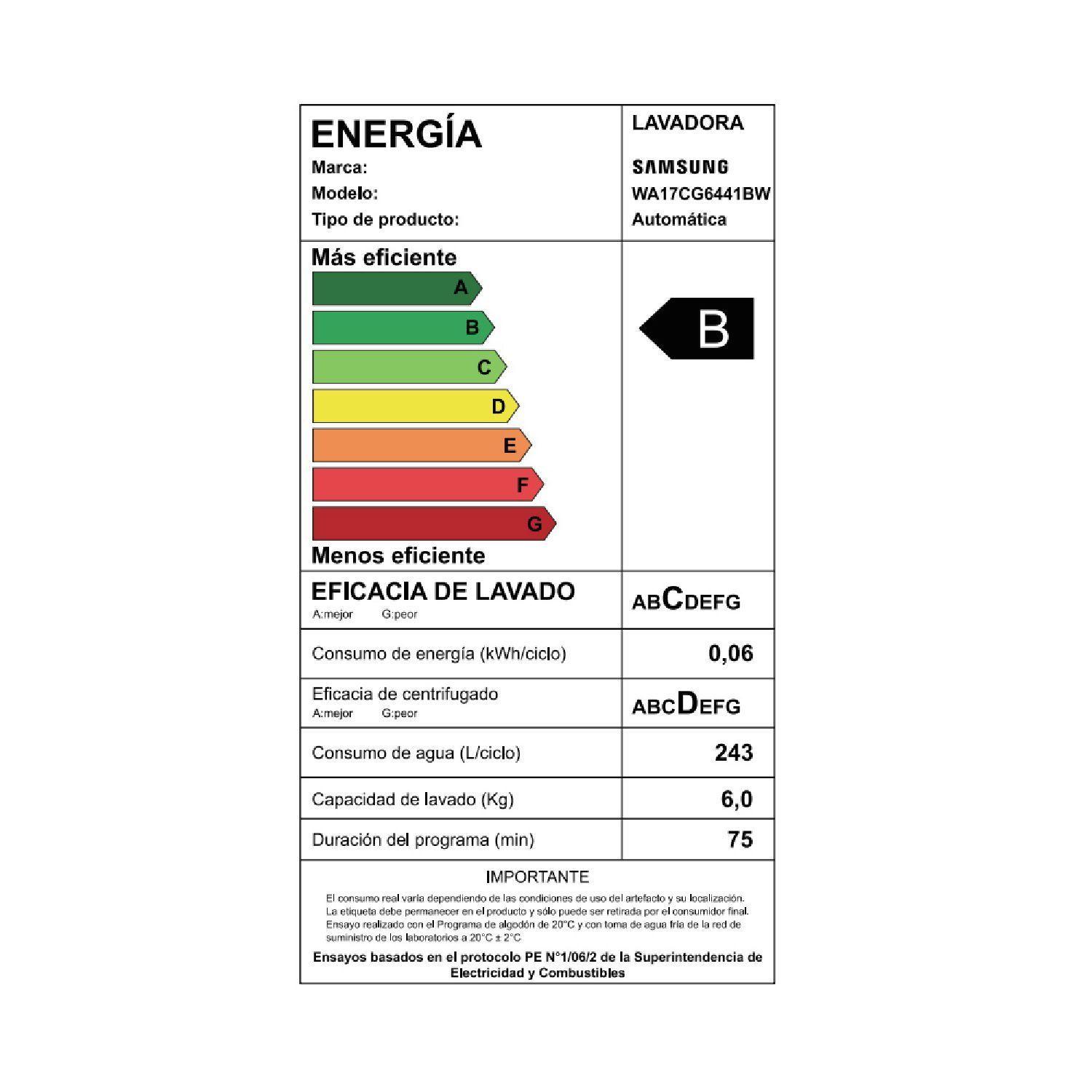 Lavadora de carga superior 17Kg con Eco Bubble™ Blanca-6