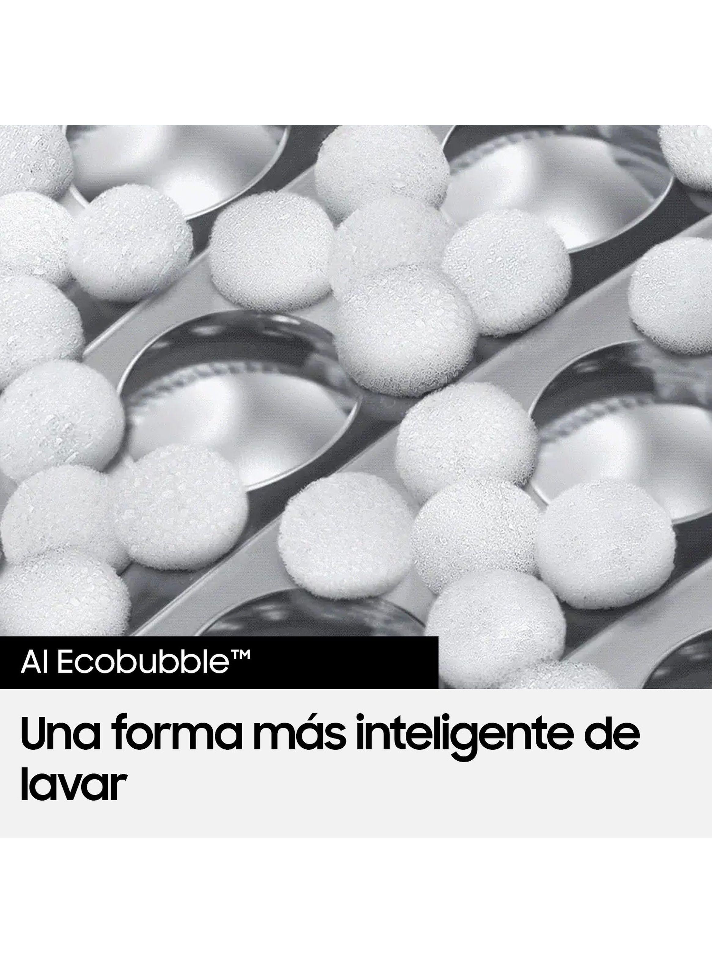 Lavadora Secadora Bespoke 14Kg / 9Kg con Inteligencia Artificial en Ecobubble Negra-4