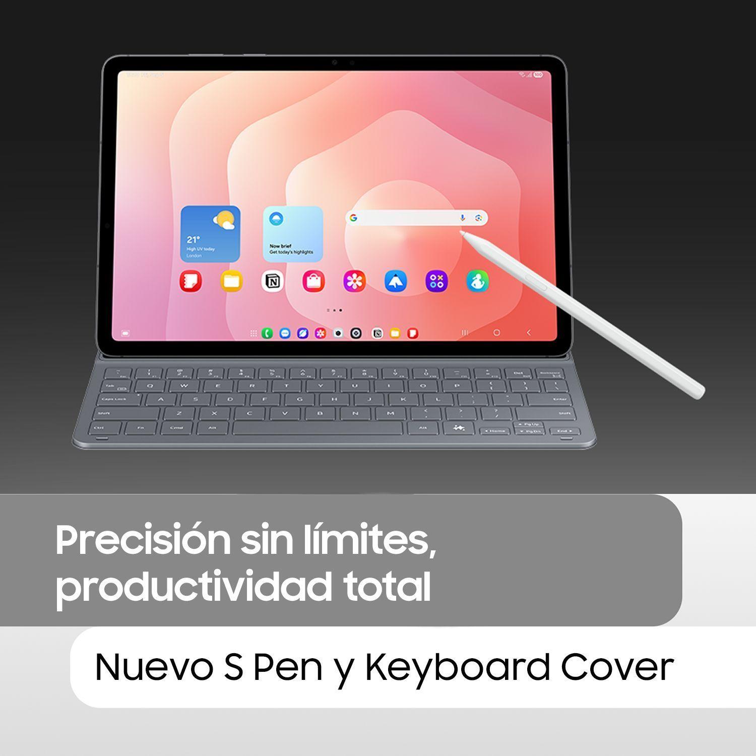 Galaxy Tab S11 Ultra Gris 256GB + Keyboard Cover + S Pen-6