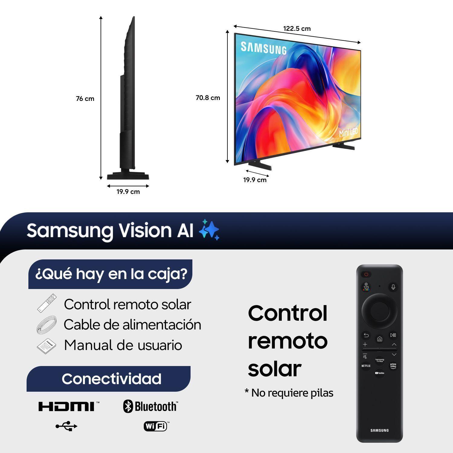 55" Mini LED M75H 4K Samsung Vision AI Smart TV (2026)-1