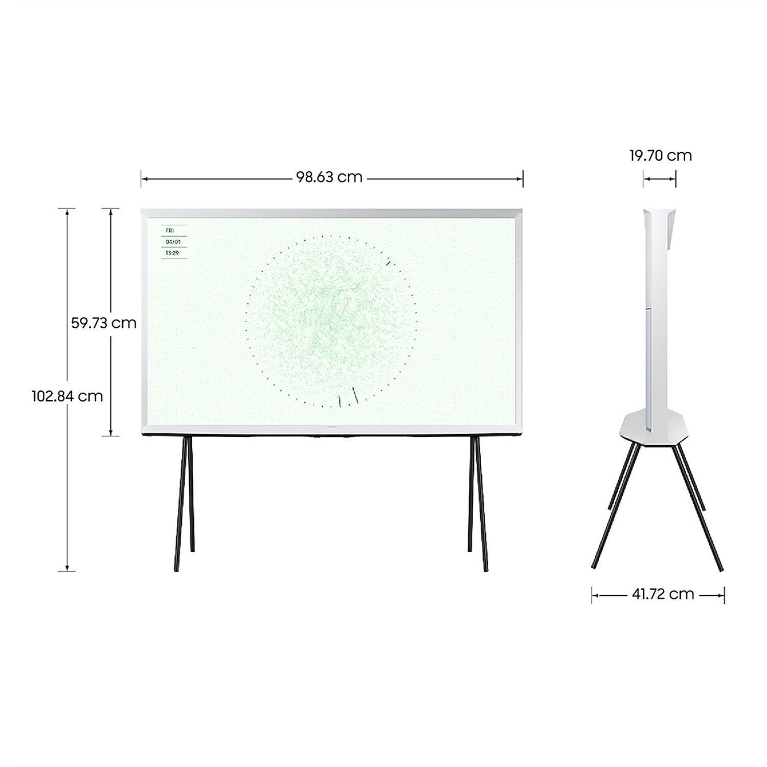 QLED Samsung 43" The Serif LS01D 4K Smart TV 2024-2