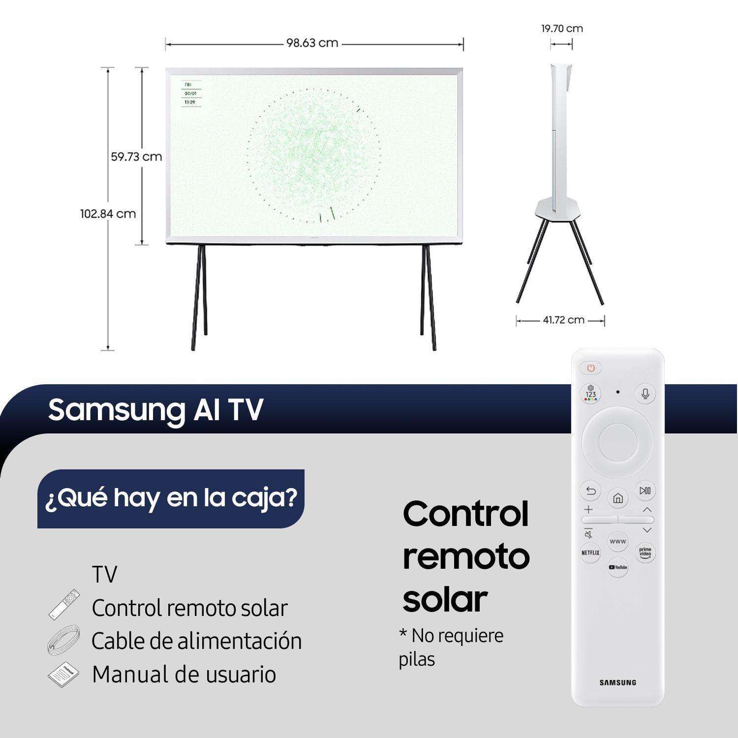 QLED Samsung 43" The Serif LS01D 4K Smart TV 2024-1