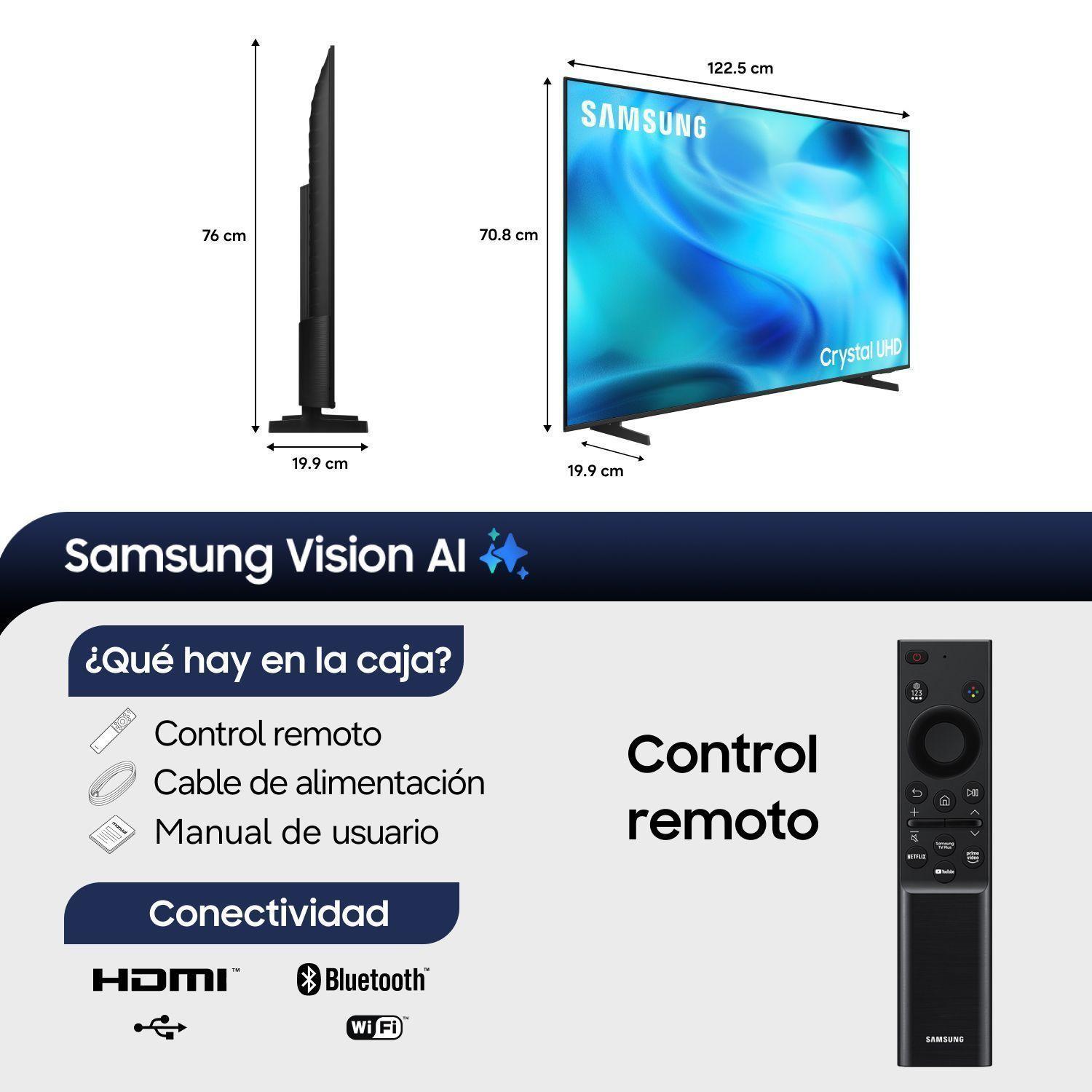 55" Crystal UHD U8200H 4K Samsung Vision AI Smart TV (2026)-1