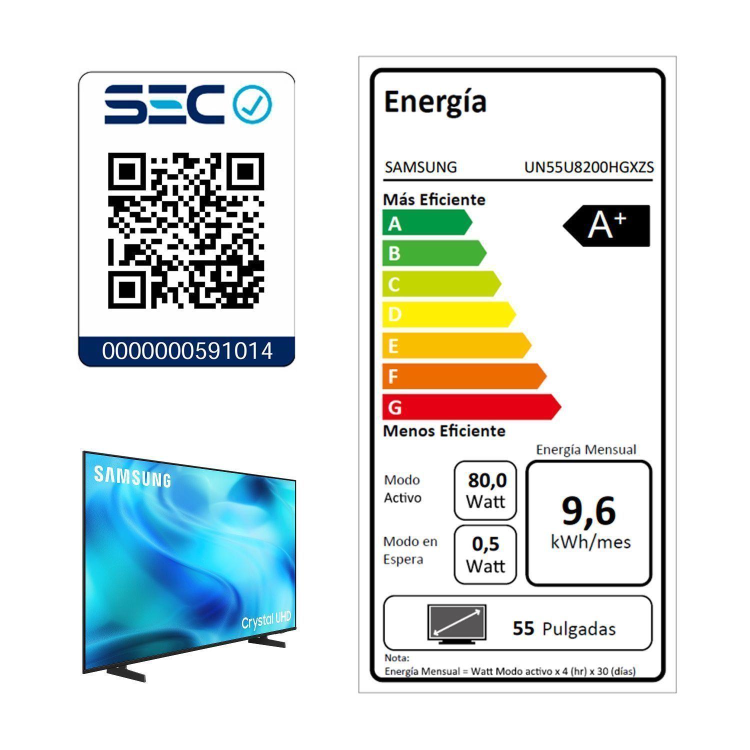 55" Crystal UHD U8200H 4K Samsung Vision AI Smart TV (2026)-7