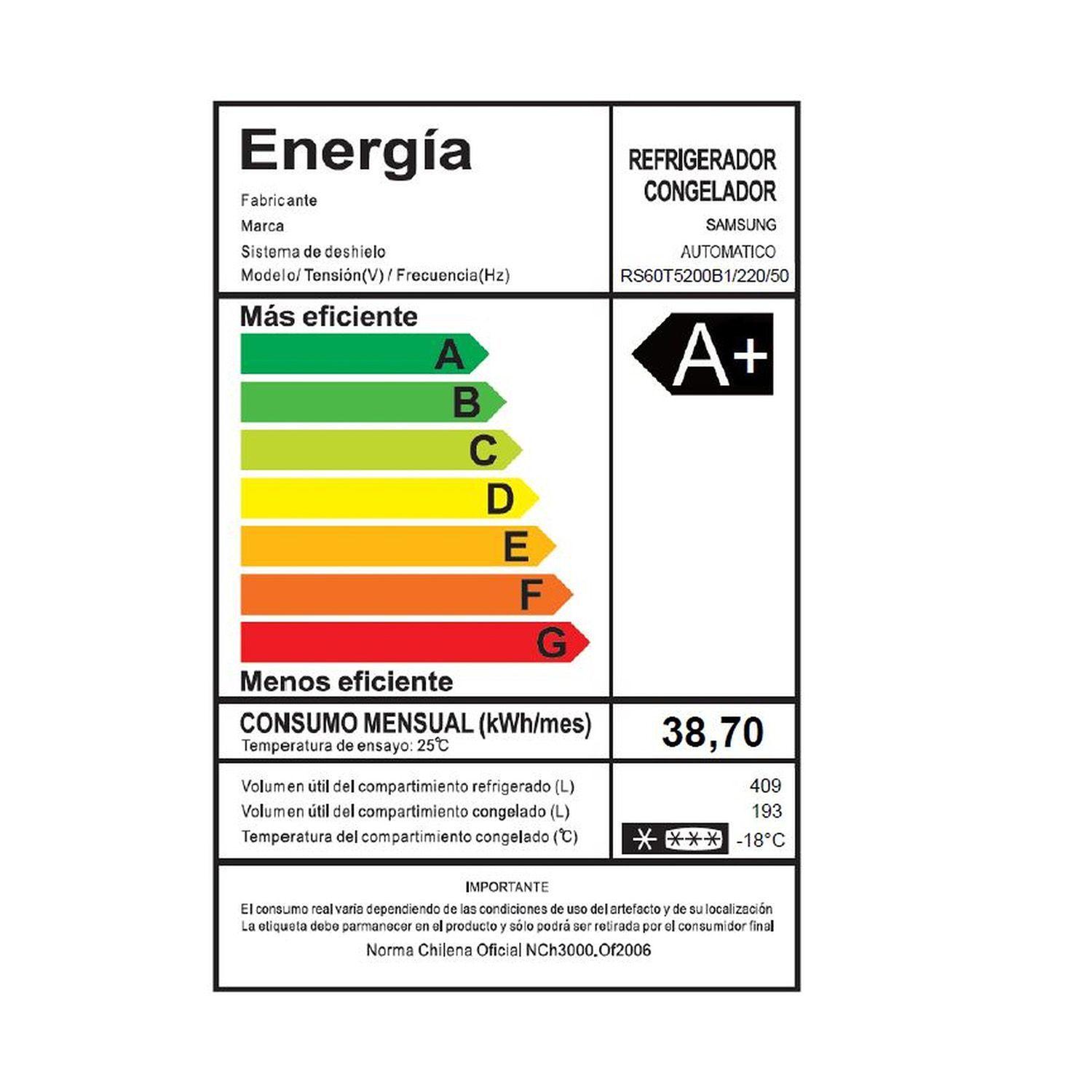 Samsung Side By Side de 602L con Space Max-5