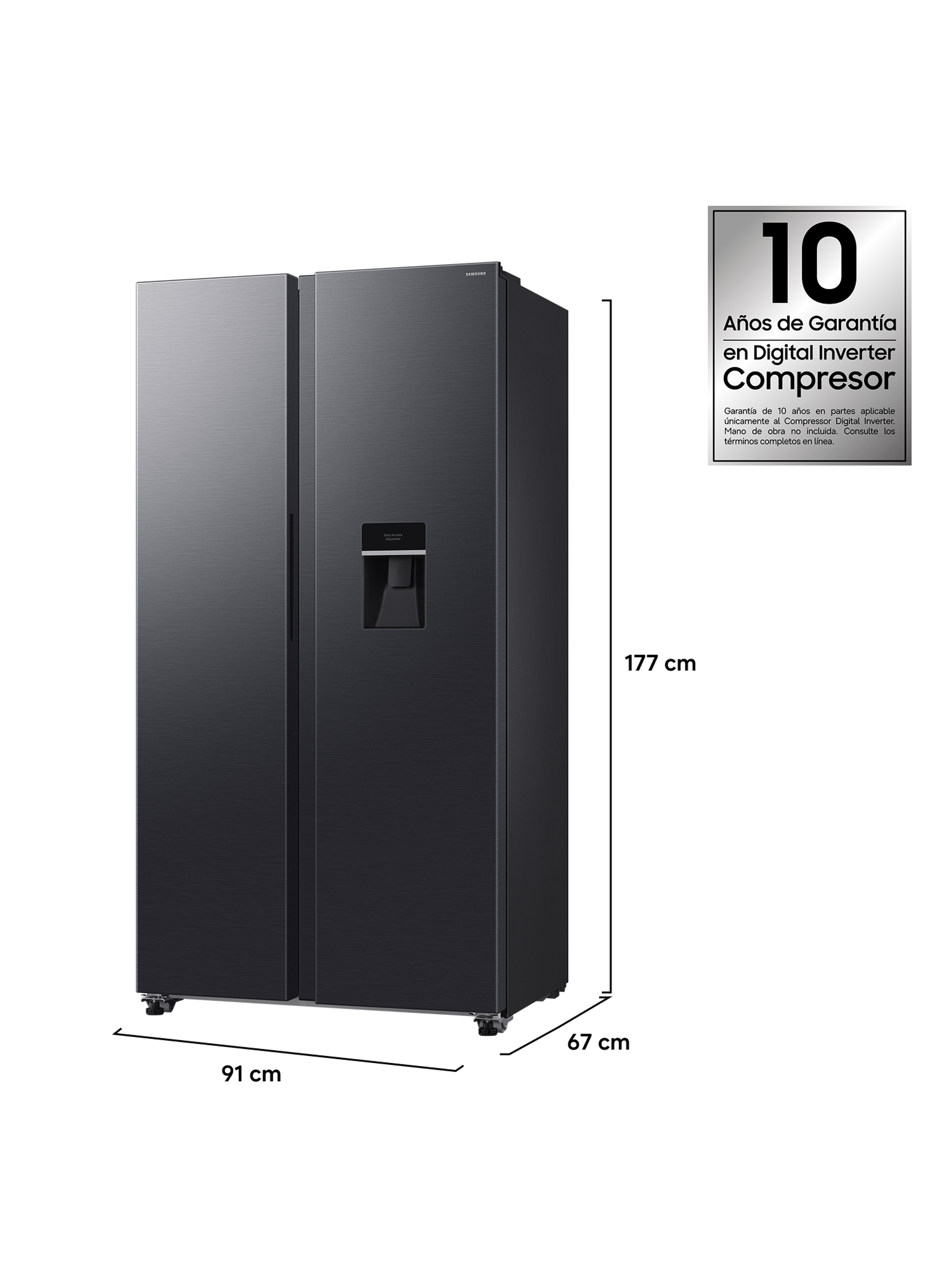 Refrigerador Side By Side 526 Litros con SpaceMax-2