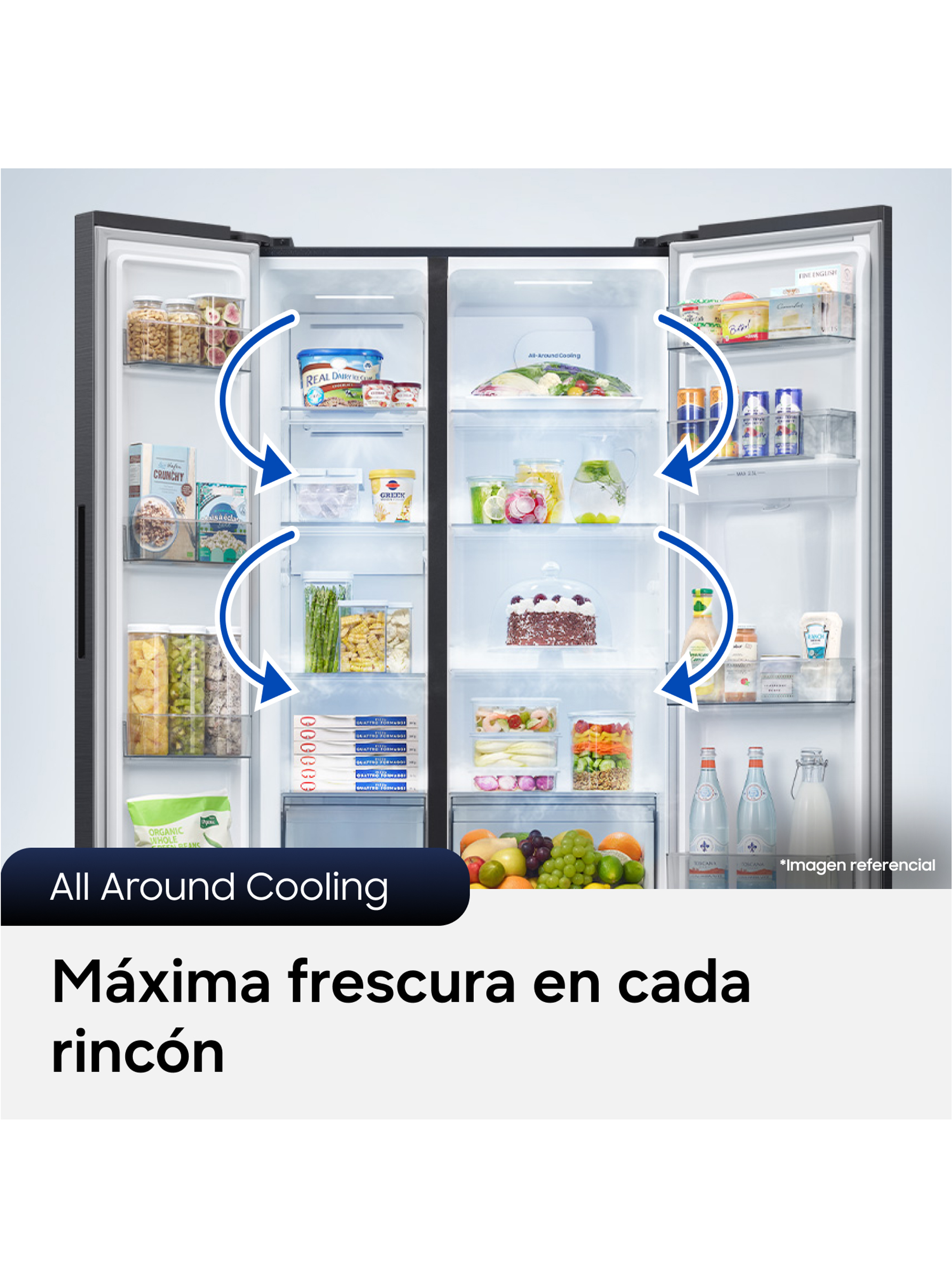 Refrigerador Side By Side 526 Litros con SpaceMax-6