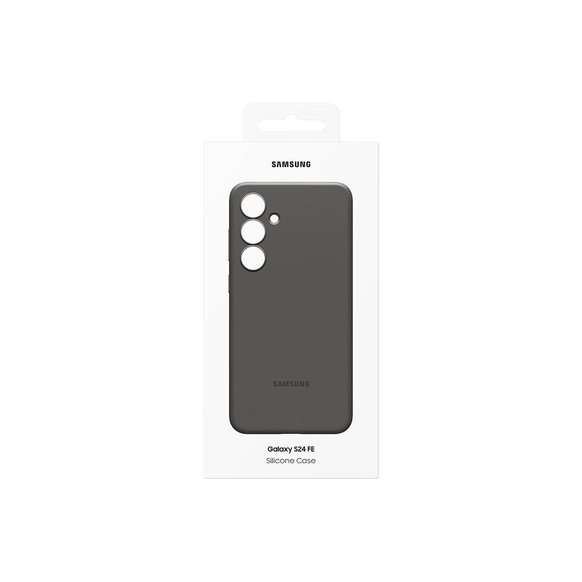Galaxy S24 FE Silicone Case Black-6