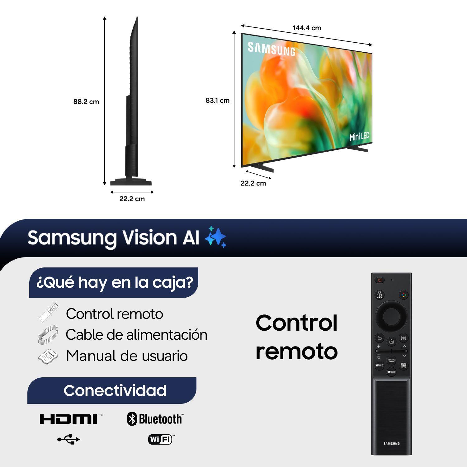 65" Mini LED M80H 4K Samsung Vision AI Smart TV (2026)-1