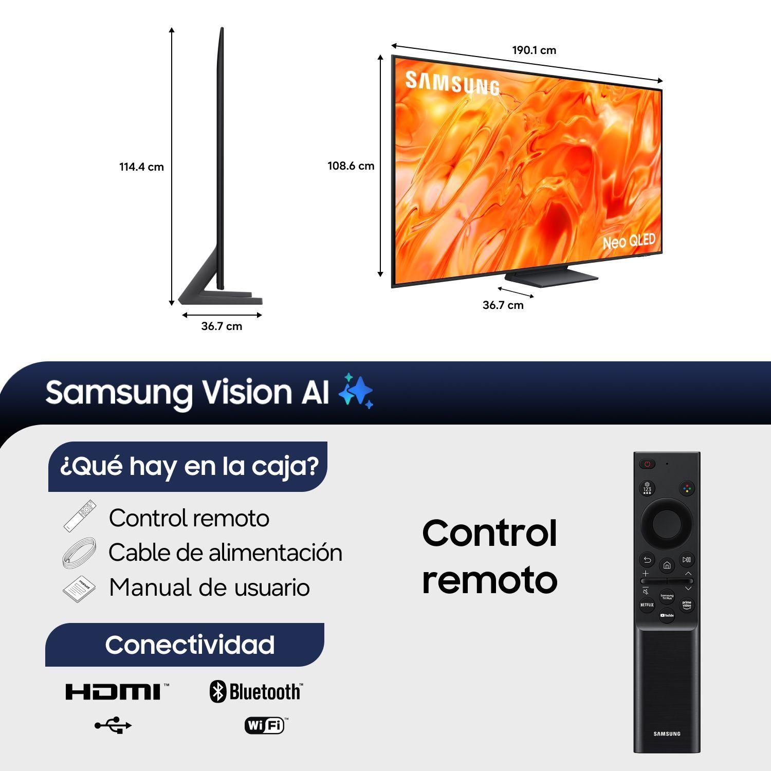 85" Neo QLED QN75H 4K Vision AI Smart TV (2026)-1