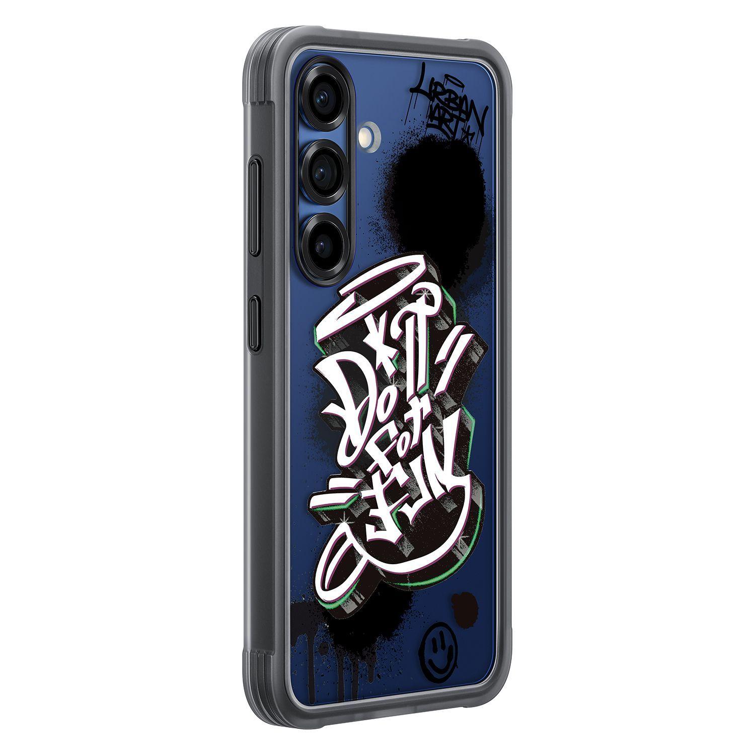 Carcasa Flipsuit Color Negro Galaxy S25-3