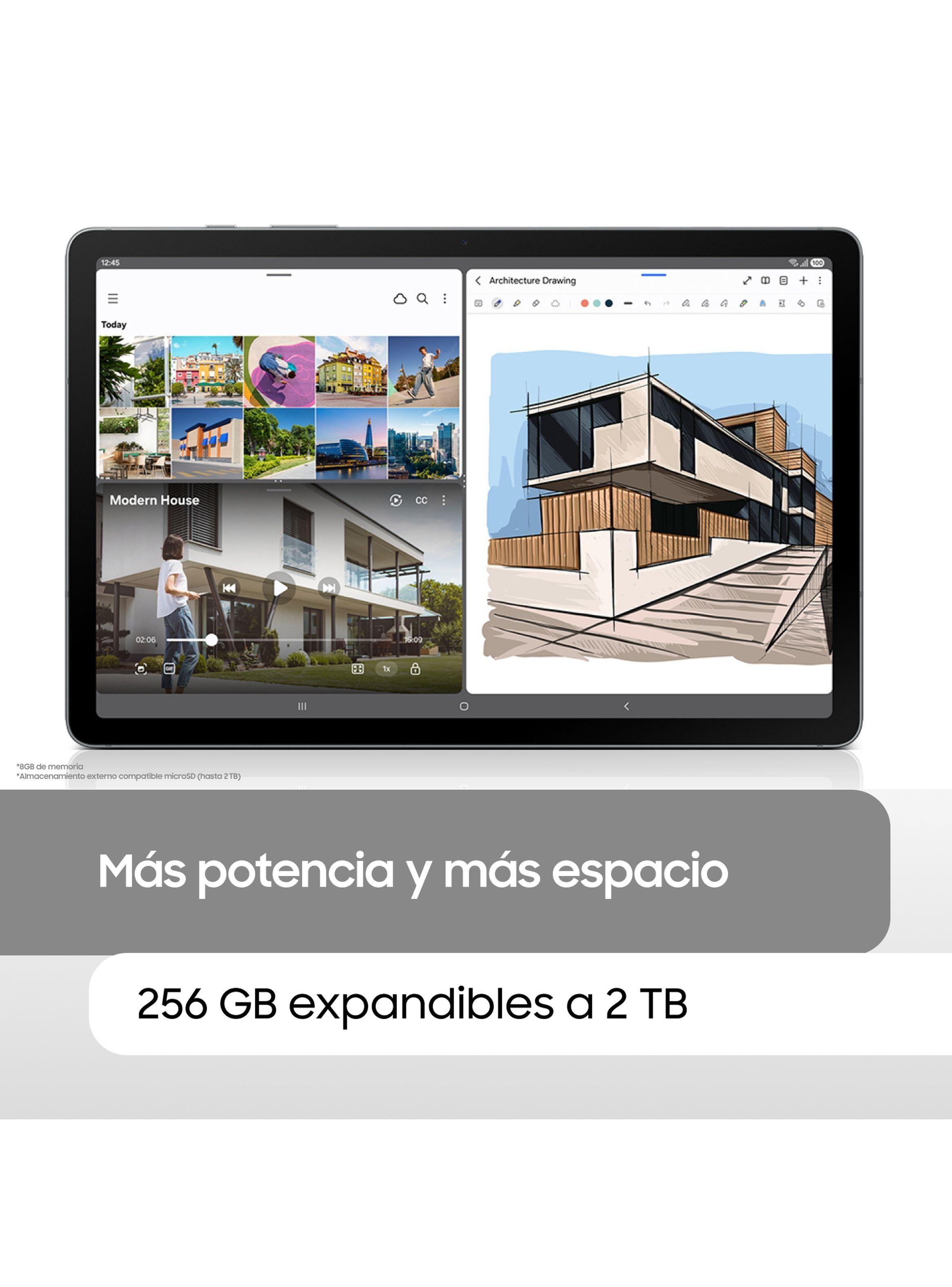Galaxy Tab S10 Lite Gris 256 GB + Cover + S Pen-6