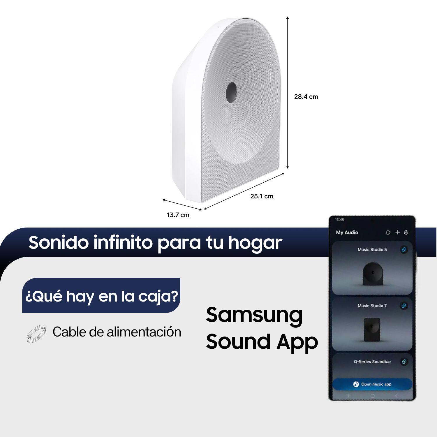 Music Studio 5 LS51H Parlante inalámbrico Wi Fi Bluetooth 2026-1