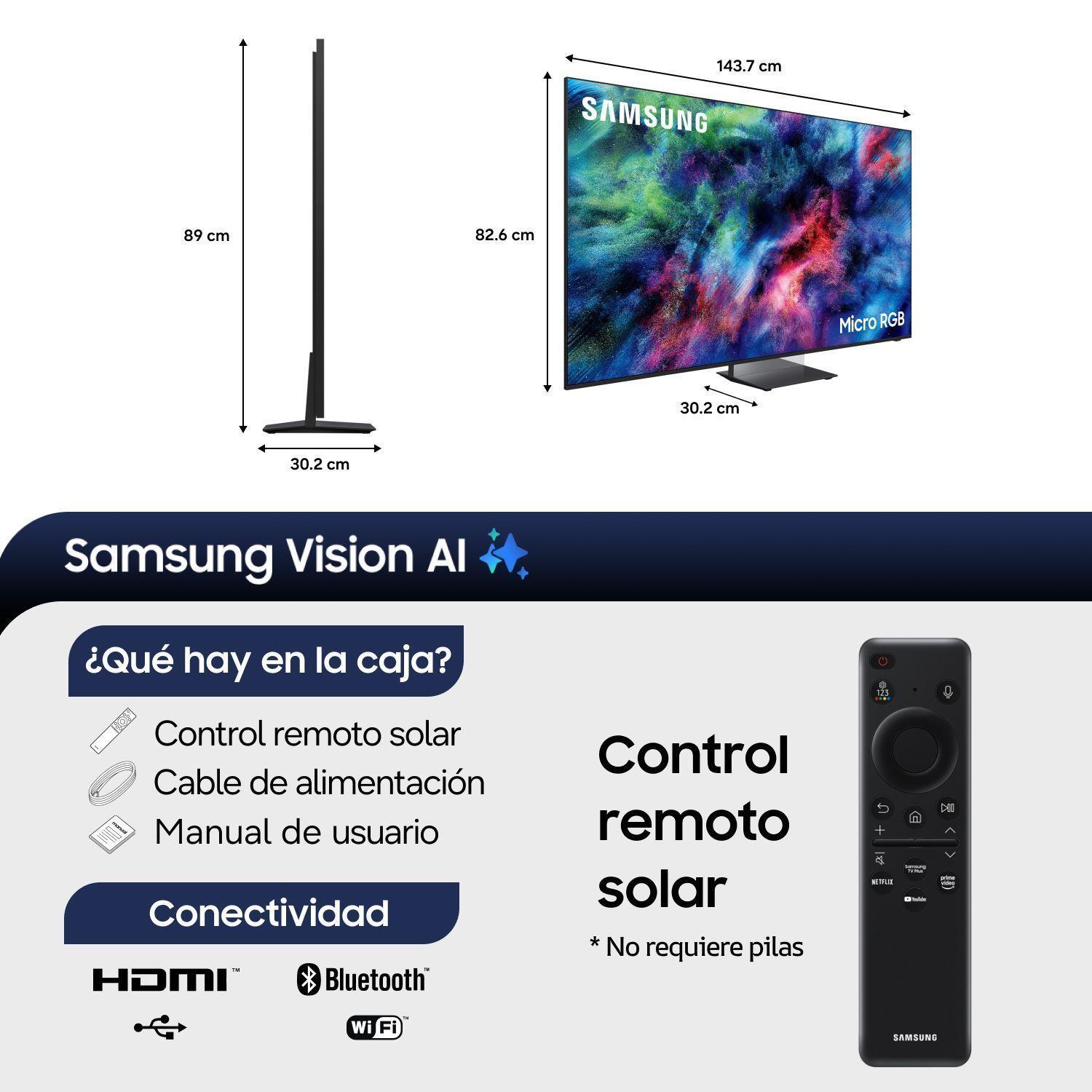 65" Micro RGB R95H 4K Vision AI Smart TV (2026)-1