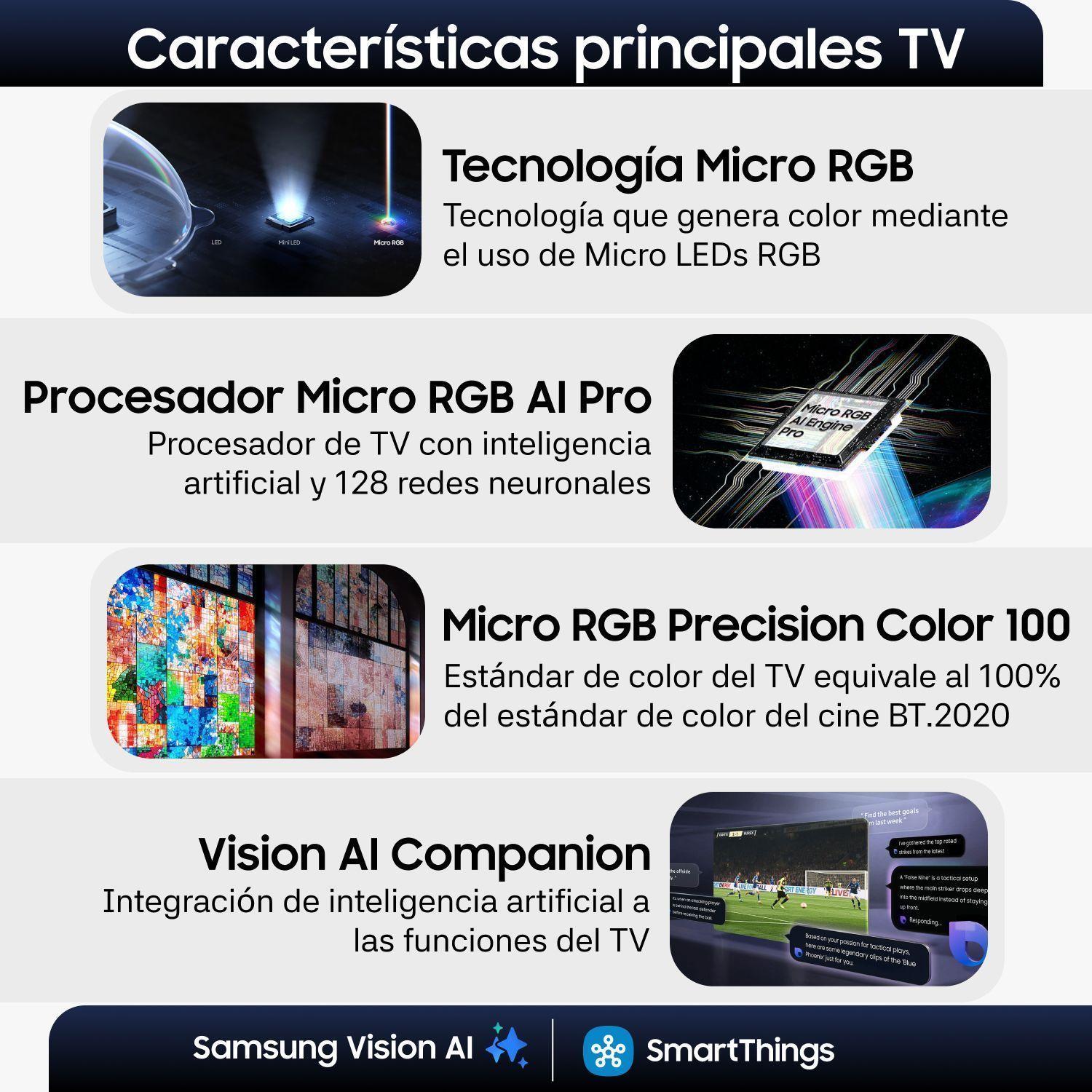 65" Micro RGB R95H 4K Vision AI Smart TV (2026)-2