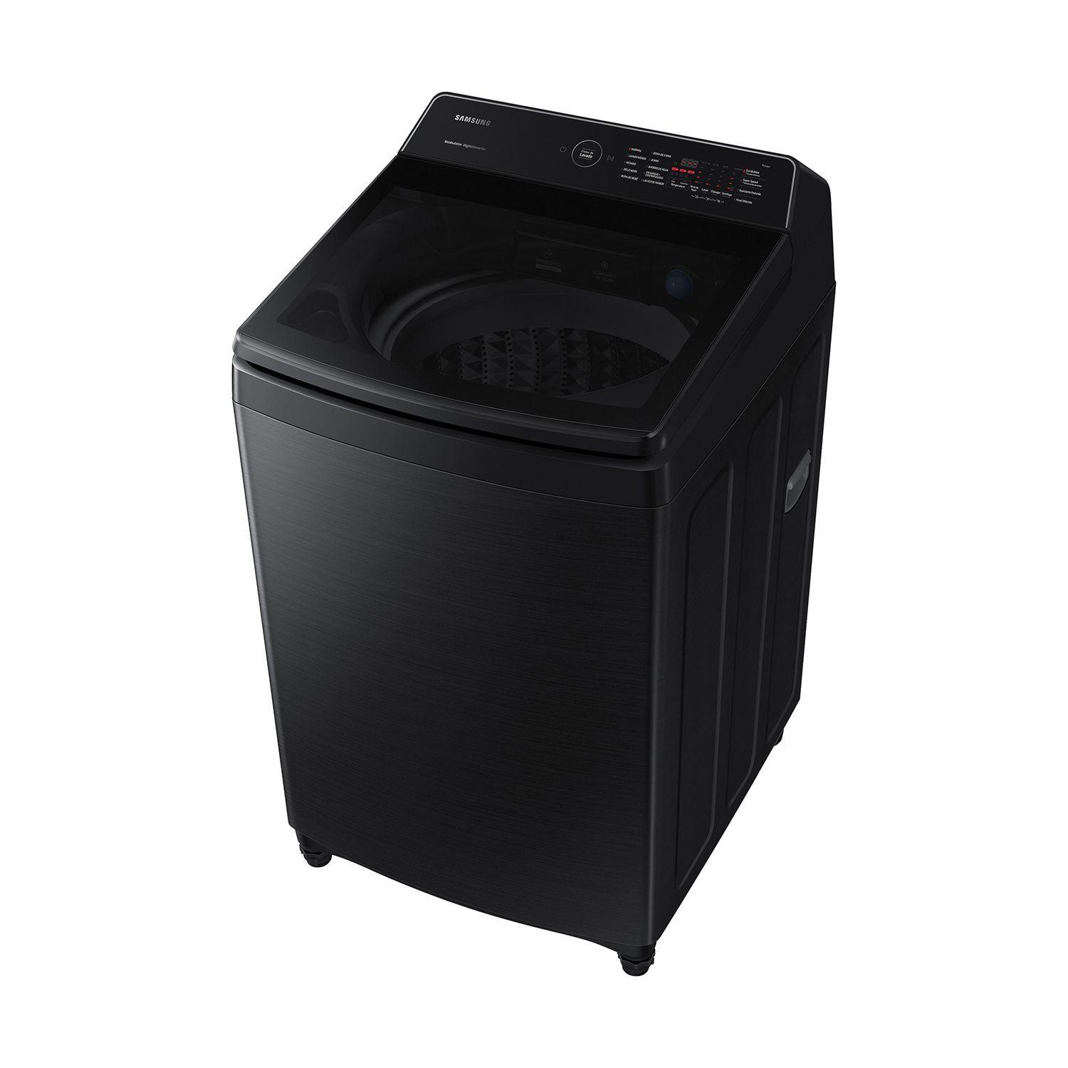 Lavadora de ropa carga superior 17Kg con Eco Bubble™ Negro Samsung -1