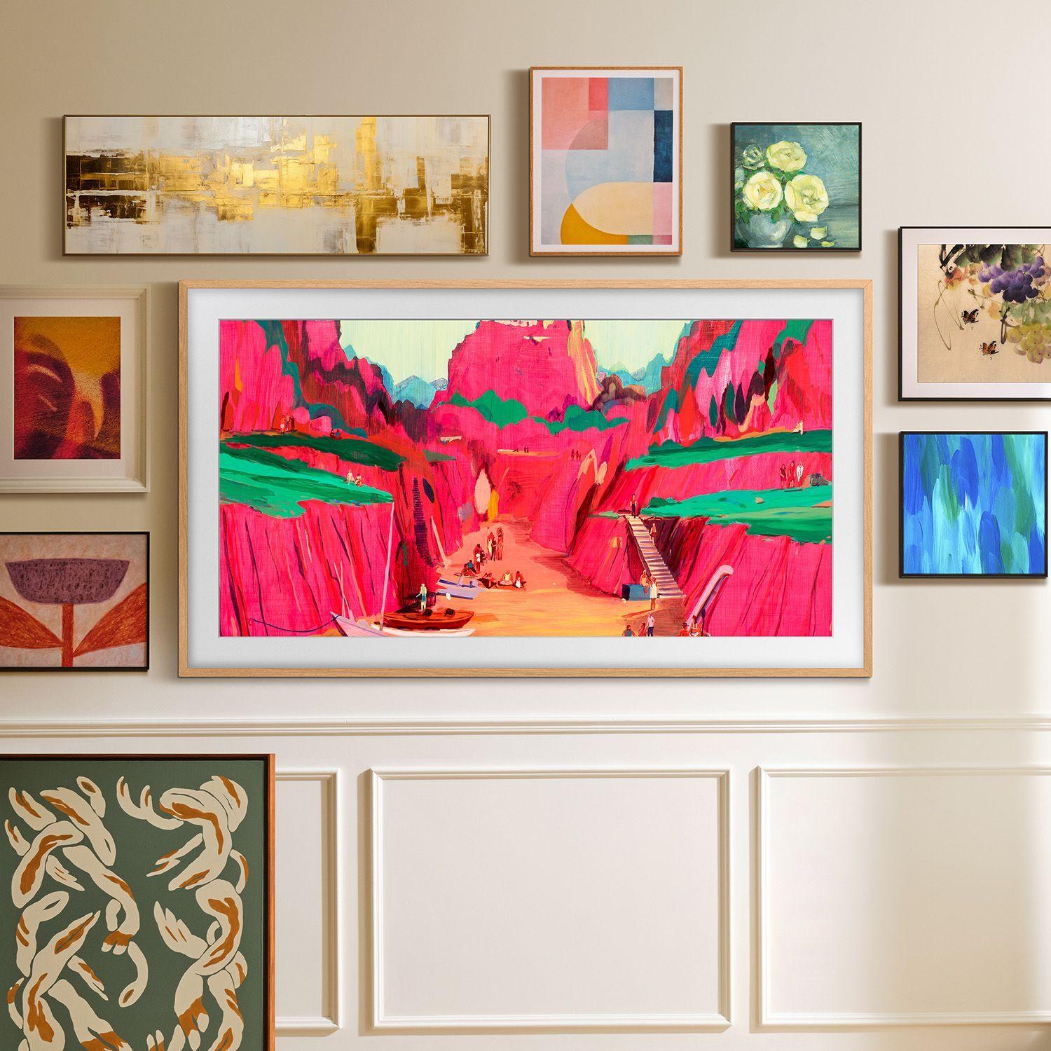 75 The Frame Pro LS03FW Neo QLED 4K Art Mode Vision AI Smart TV 2025 + Marco-2