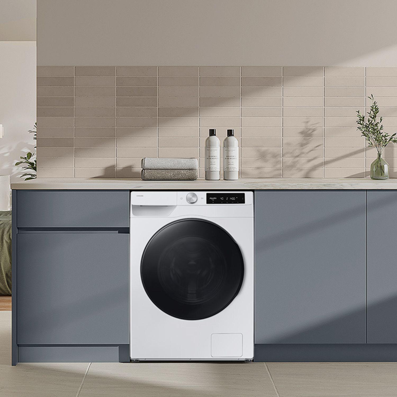 Lavadora Secadora 12Kg/8Kg Blanca WiFi con AI Ecobubble (2025)-3