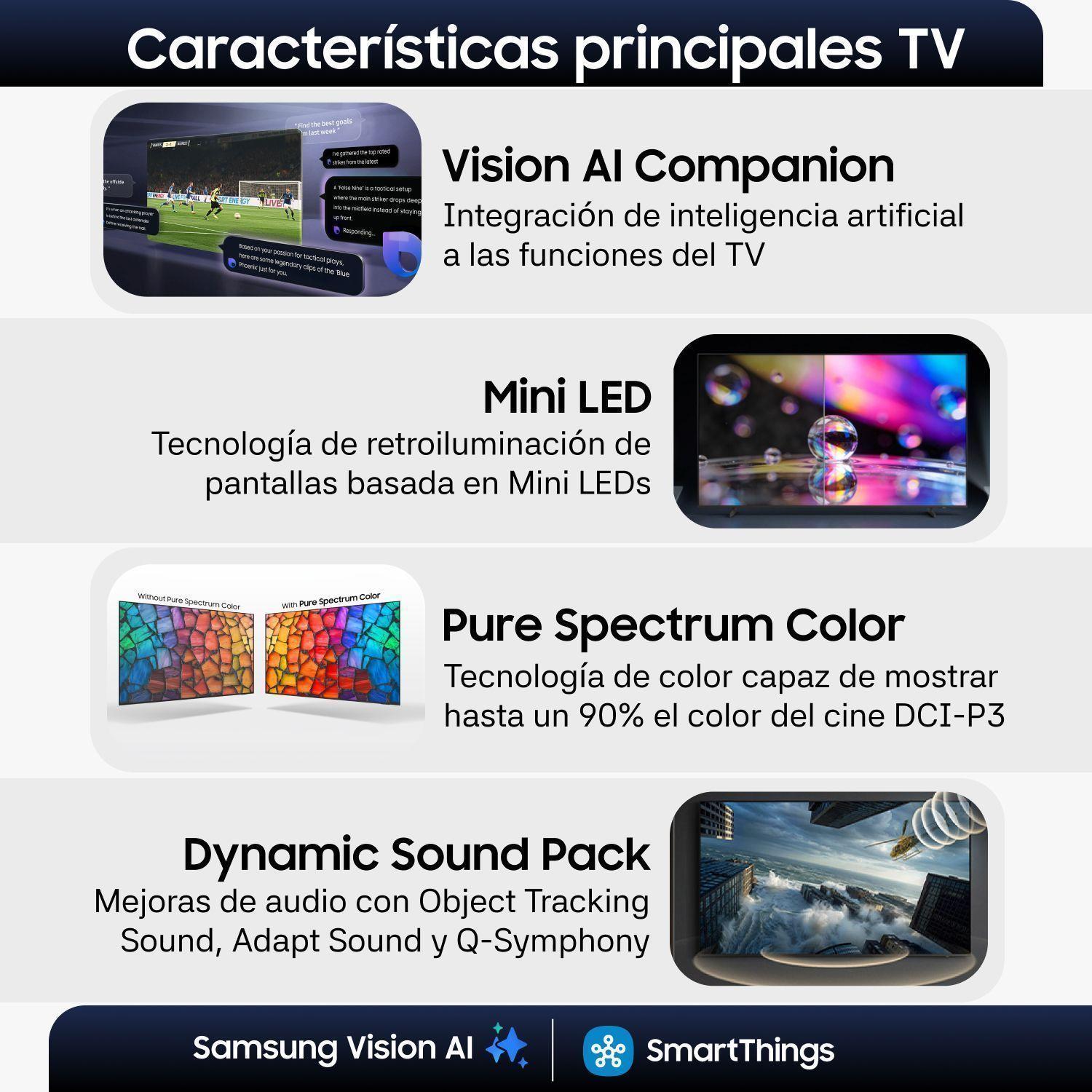 85" Mini LED M70H 4K Samsung Vision AI Smart TV (2026)-2