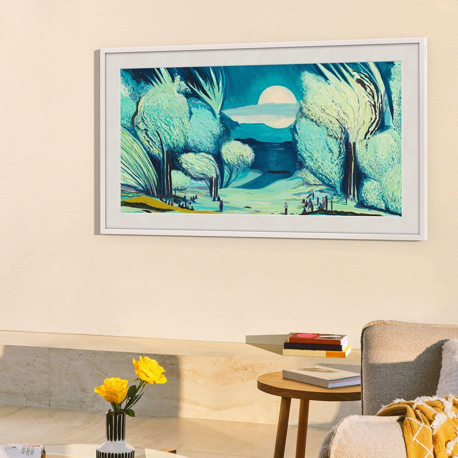 50" The Frame LS03F QLED 4K Art Mode Vision AI Smart TV (2025)-2