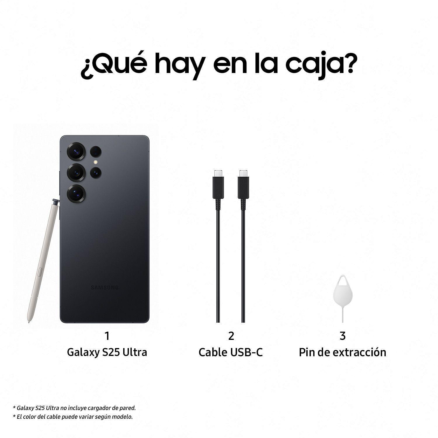 Samsung Galaxy S25 Ultra 256G Negro Intenso Titanio-5