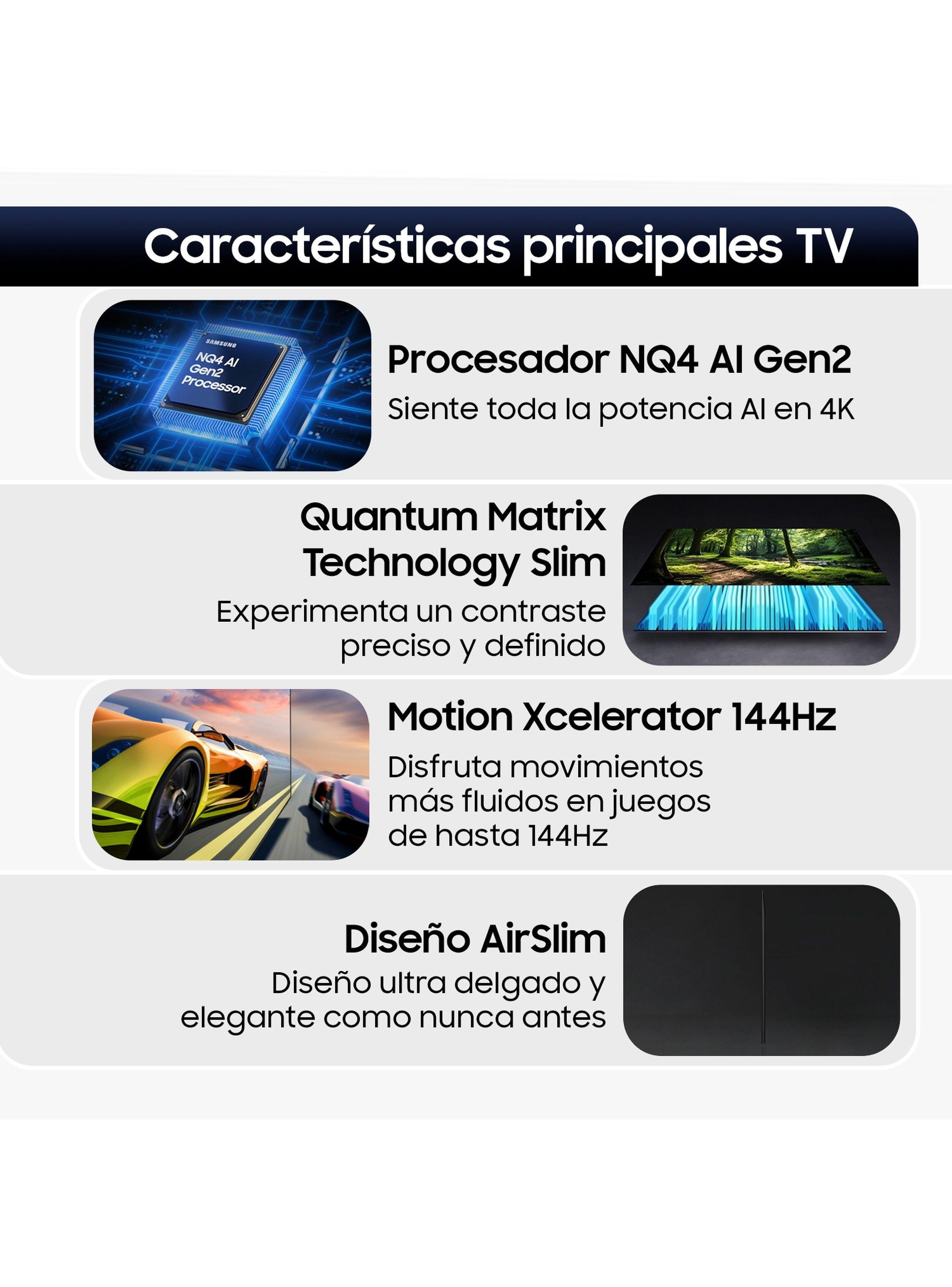 55" Neo QLED Mini Led 4K QN70F Vision AI Smart TV (2025)-2