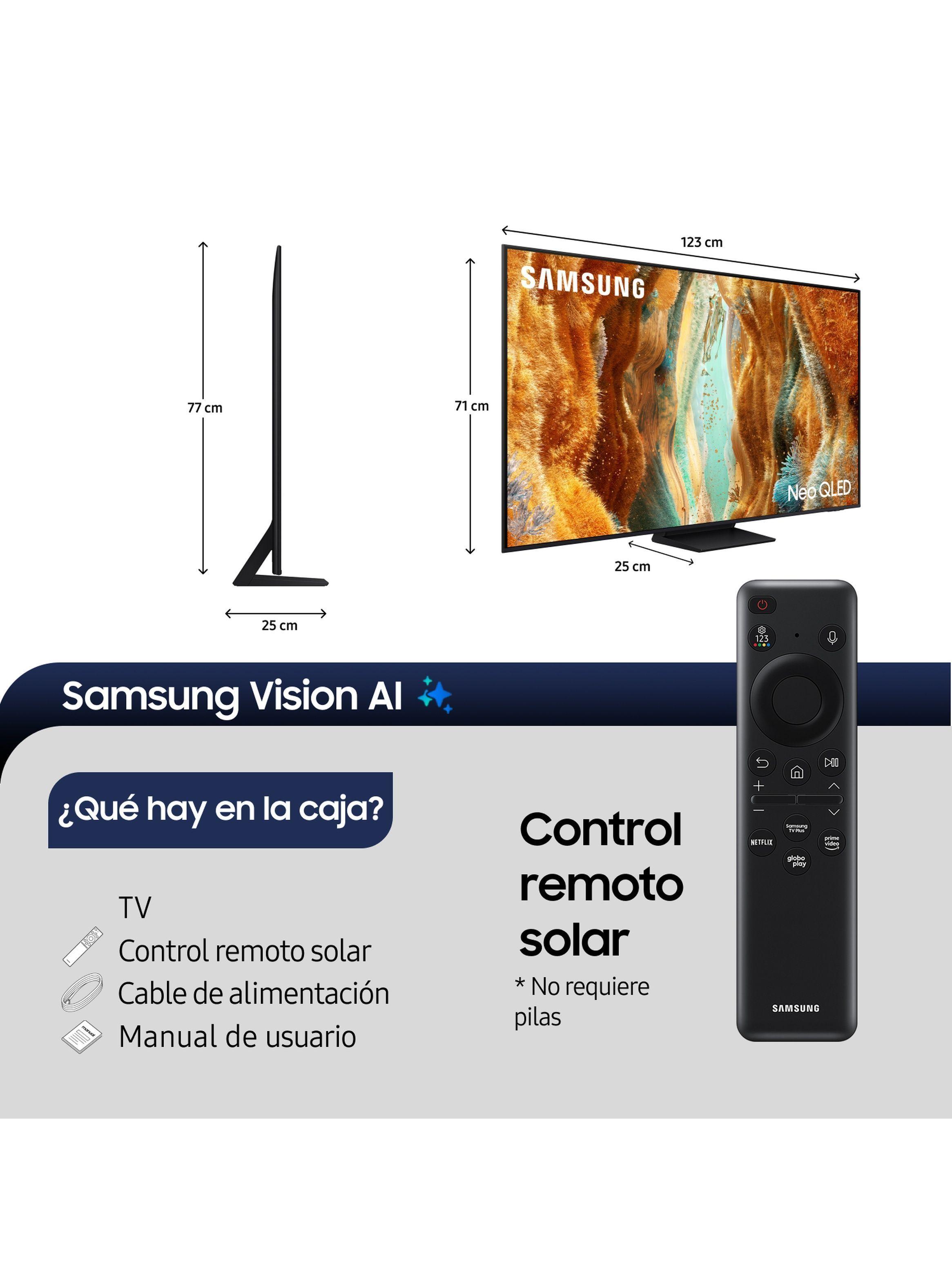 55" Neo QLED Mini Led 4K QN70F Vision AI Smart TV (2025)-1