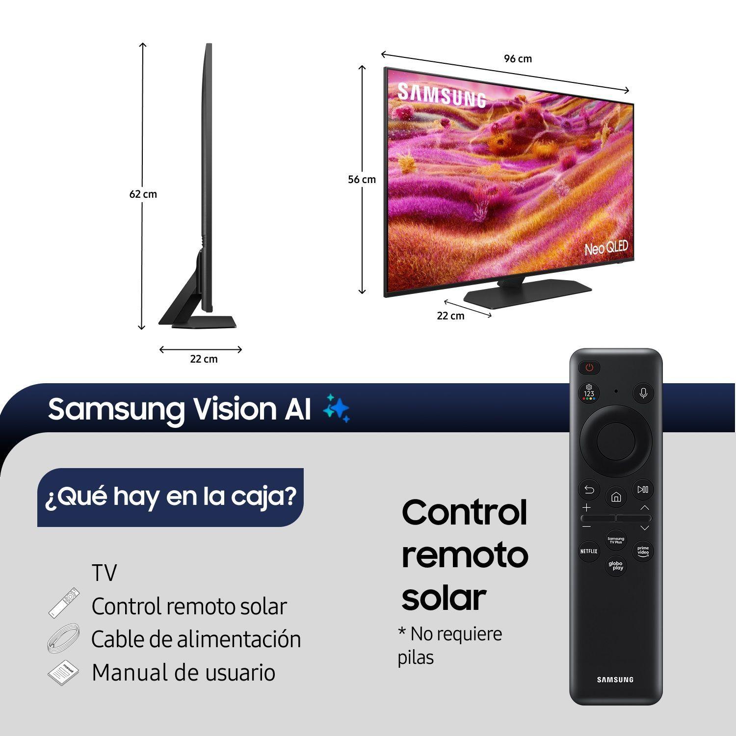 43" Neo QLED 4K QN90F Vision AI Smart TV (2025)-1
