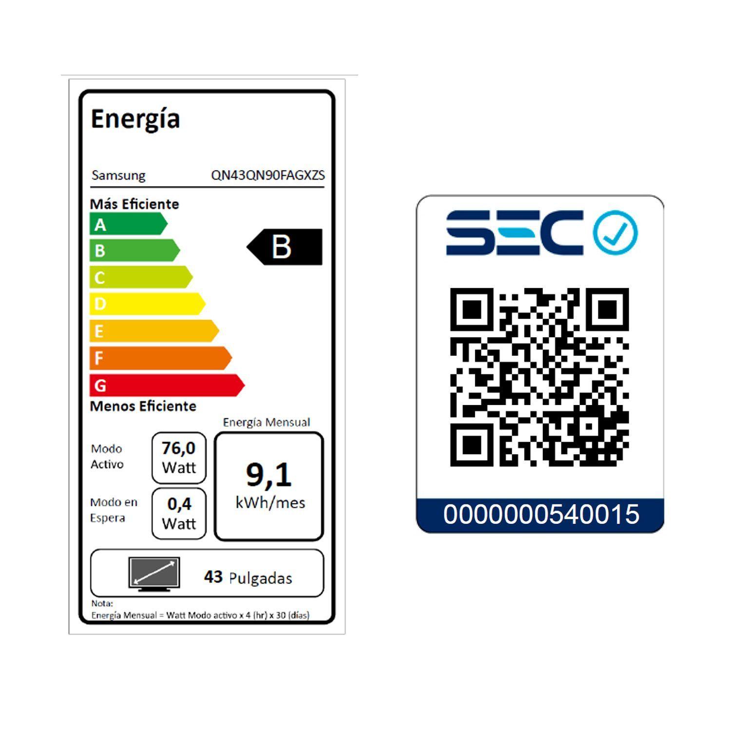43" Neo QLED 4K QN90F Vision AI Smart TV (2025)-7