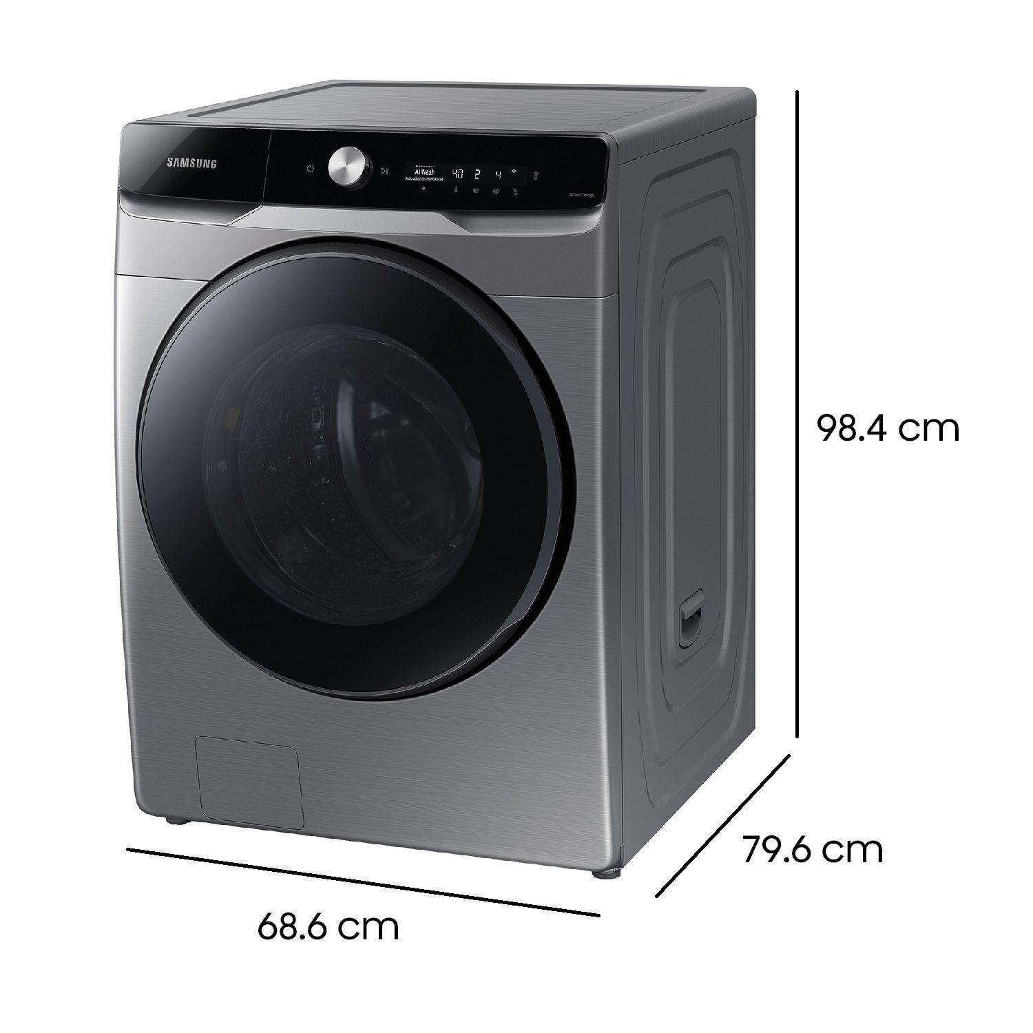 Lavadora Secadora 20Kg / 12Kg con Inteligencia Artificial en Panel de Control-2