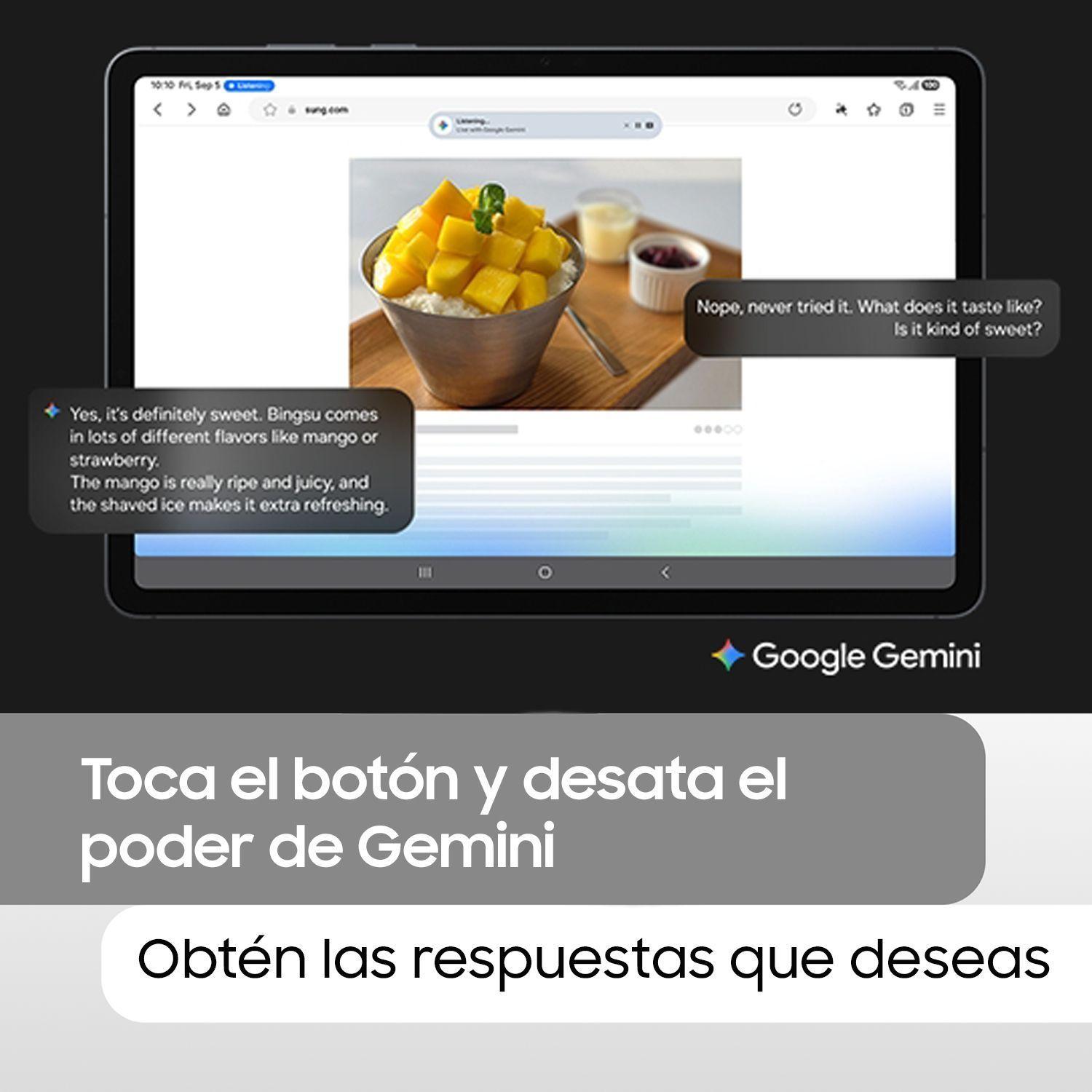 Galaxy Tab S11 Gris 128GB + Keyboard Cover + S Pen-6
