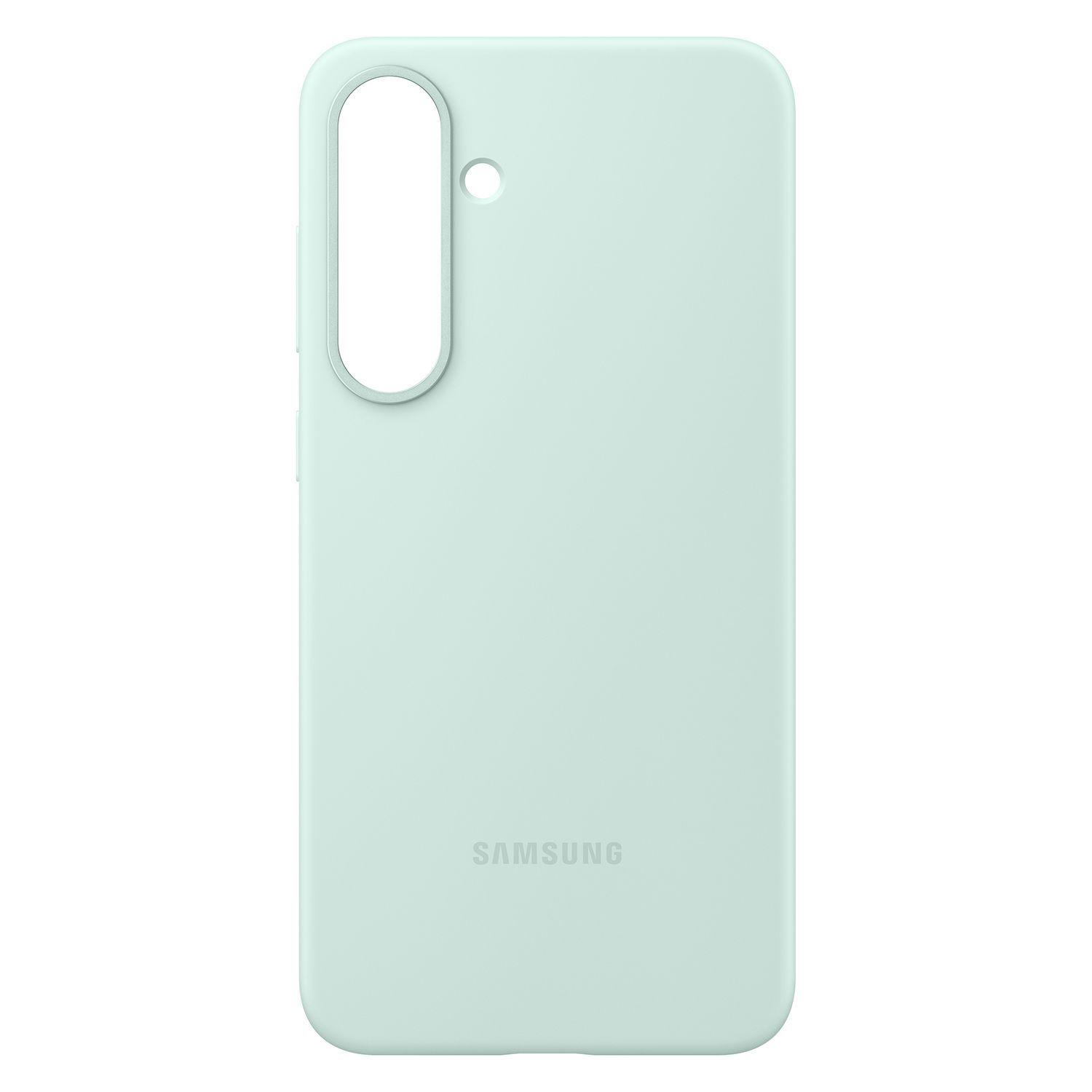Carcasa de Silicona Color Menta Galaxy S25+-3