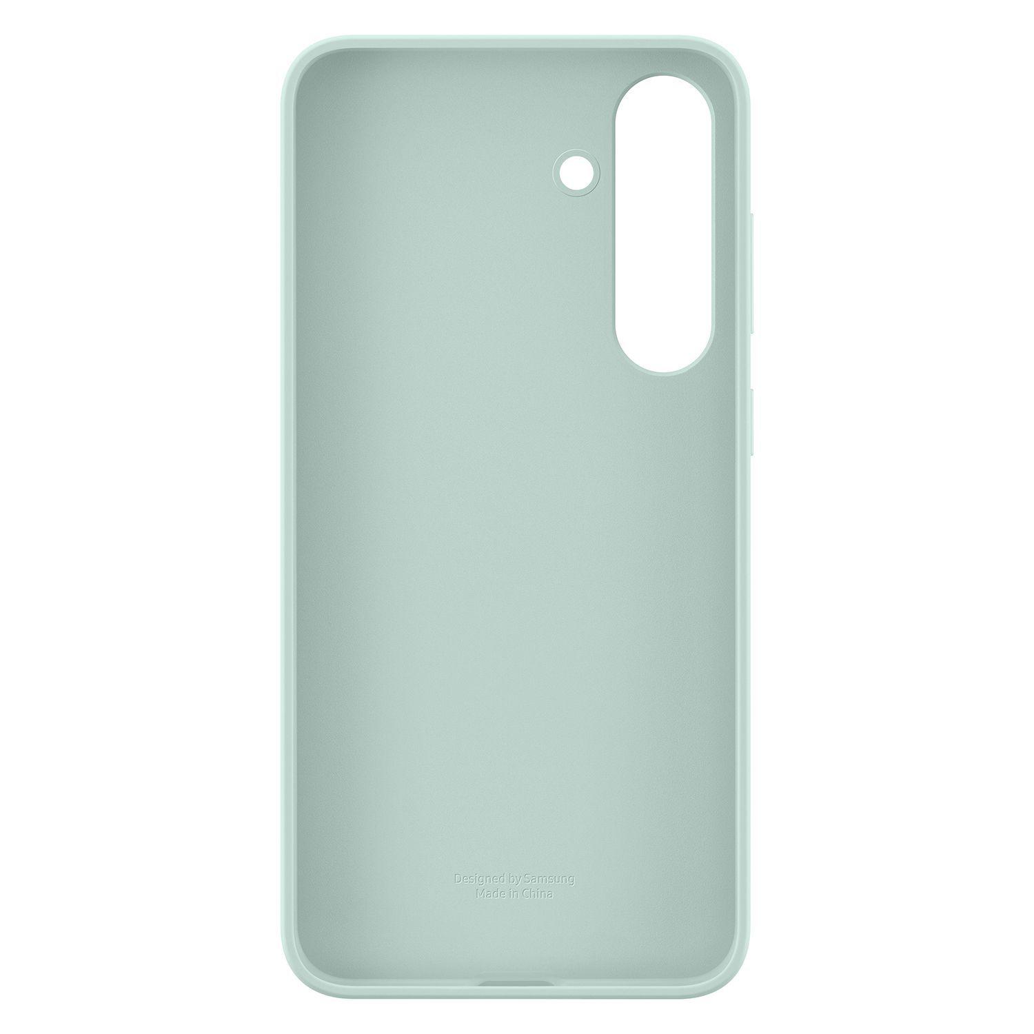 Carcasa de Silicona Color Menta Galaxy S25+-4