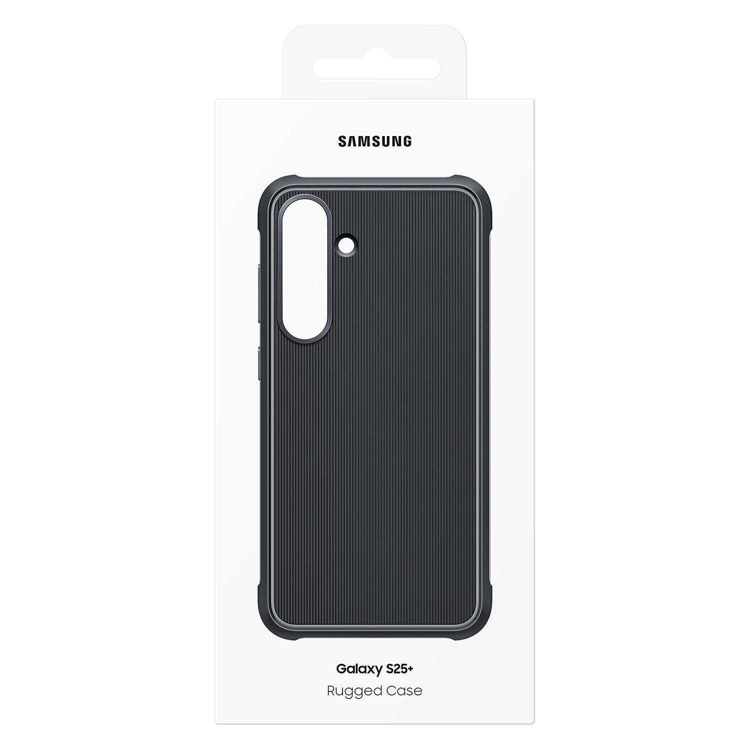 Carcasa Rugged Color Negro Galaxy S25+-5