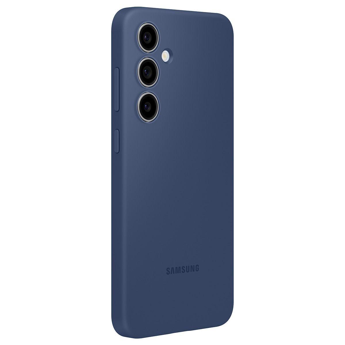 Galaxy S24 FE Silicone Case Blue-2