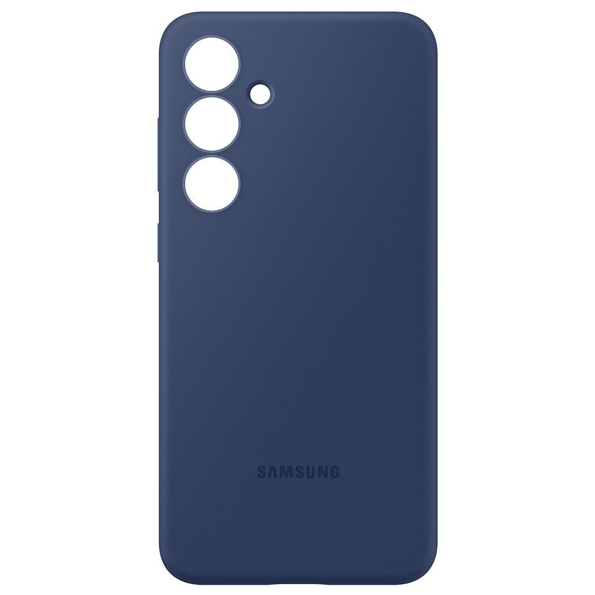 Galaxy S24 FE Silicone Case Blue-4