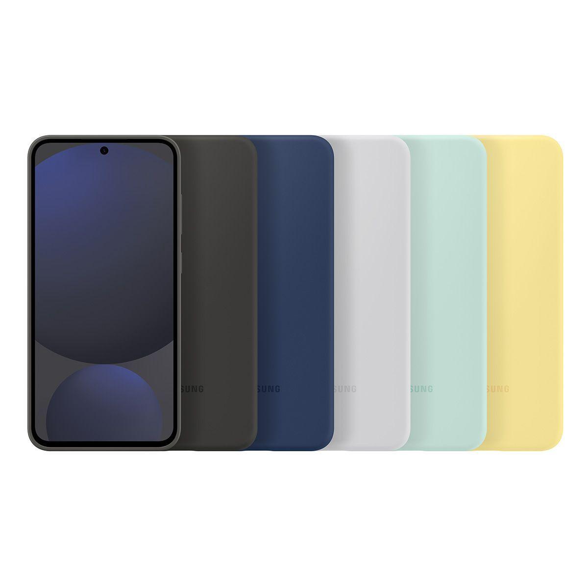 Galaxy S24 FE Silicone Case Blue-5