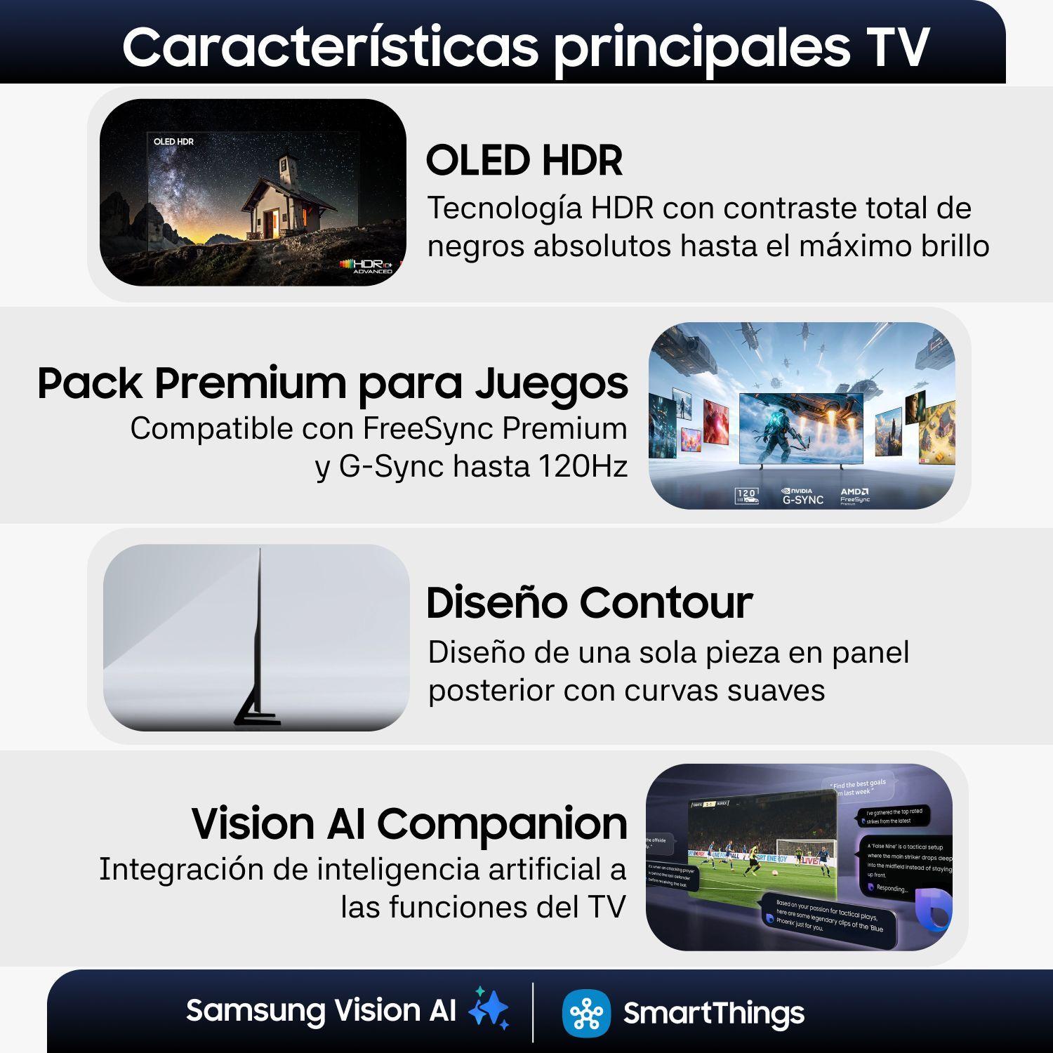 65" OLED S85H 4K Vision AI Smart TV (2026)-2